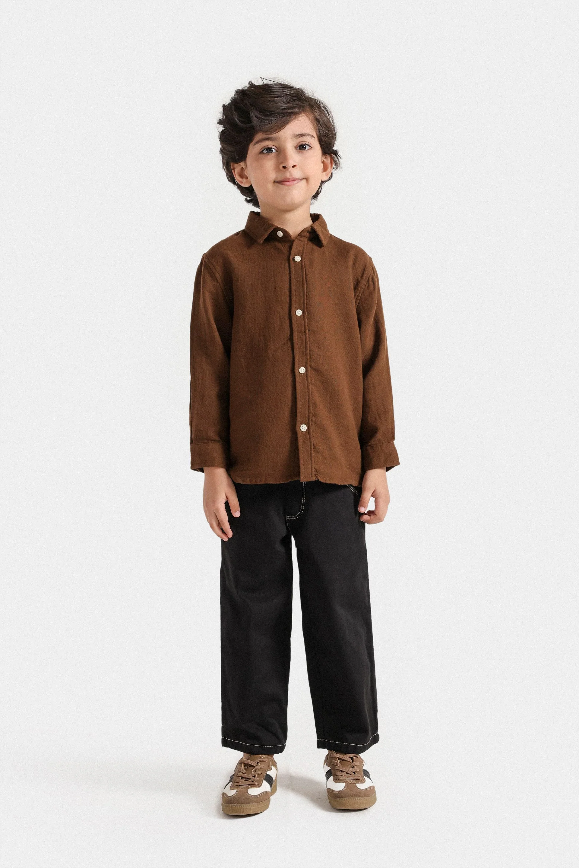 Basic Textured Shirt - Image 4