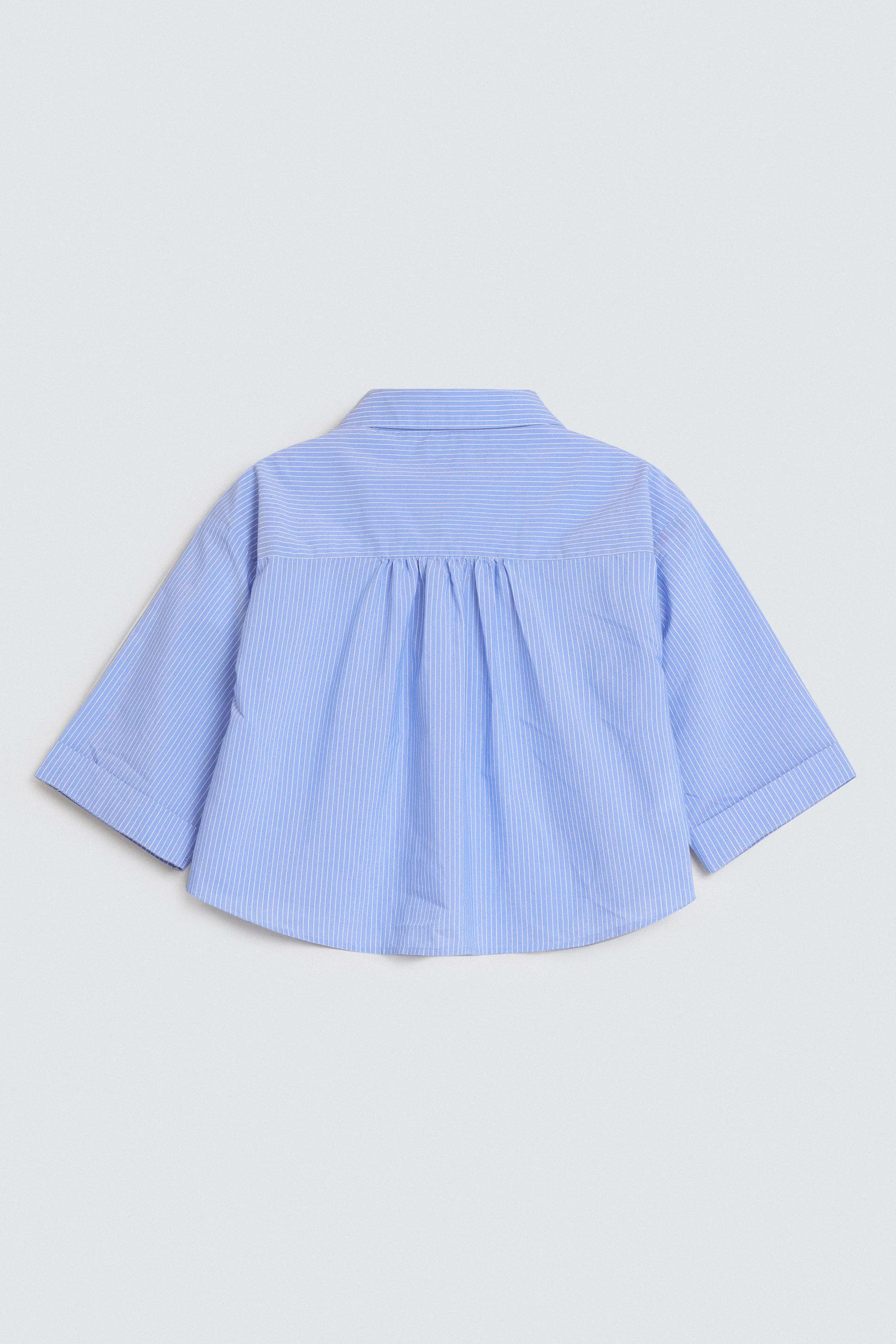 Cropped Embellished Shirt - Image 3