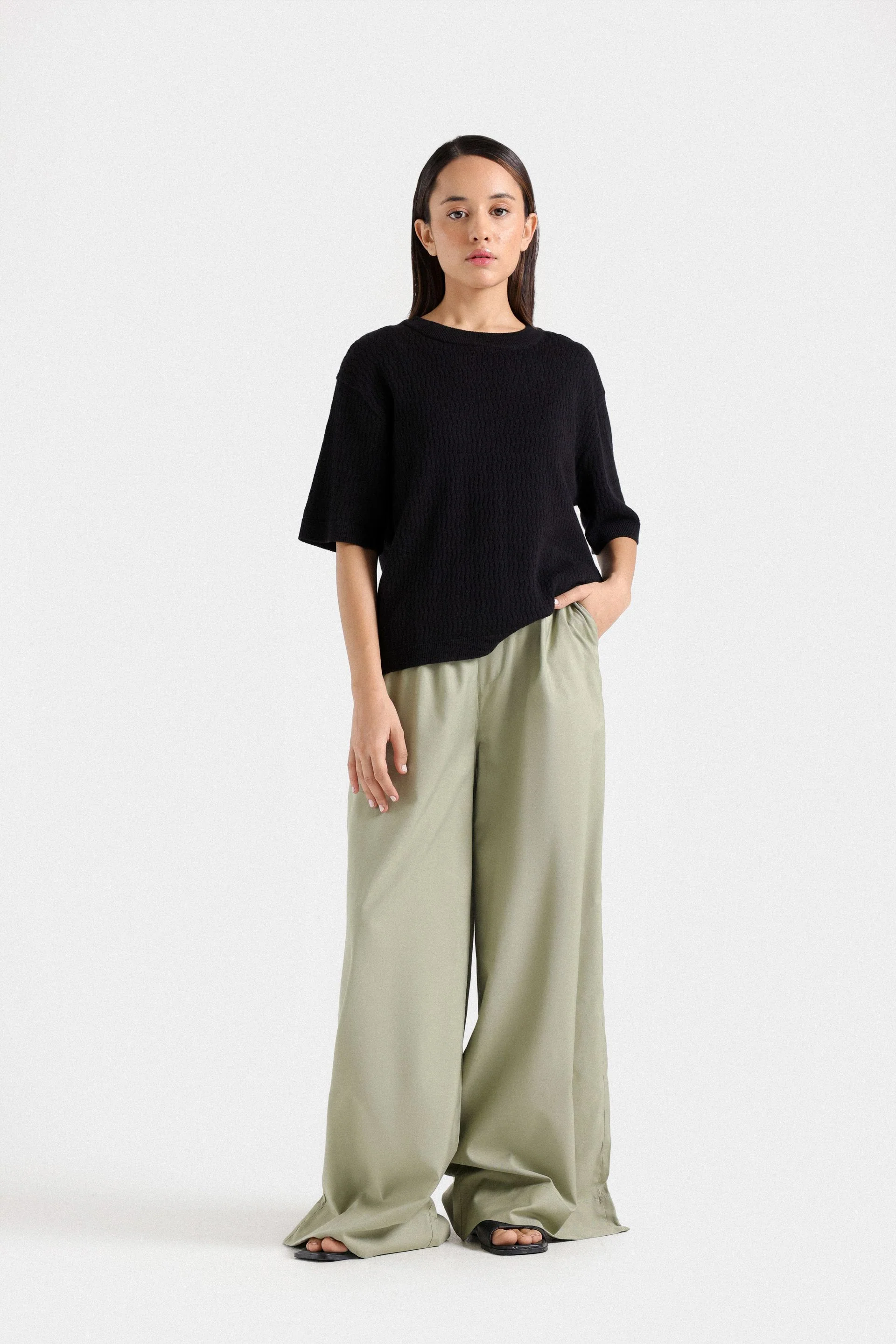 Super Wide Leg Trousers - Image 9