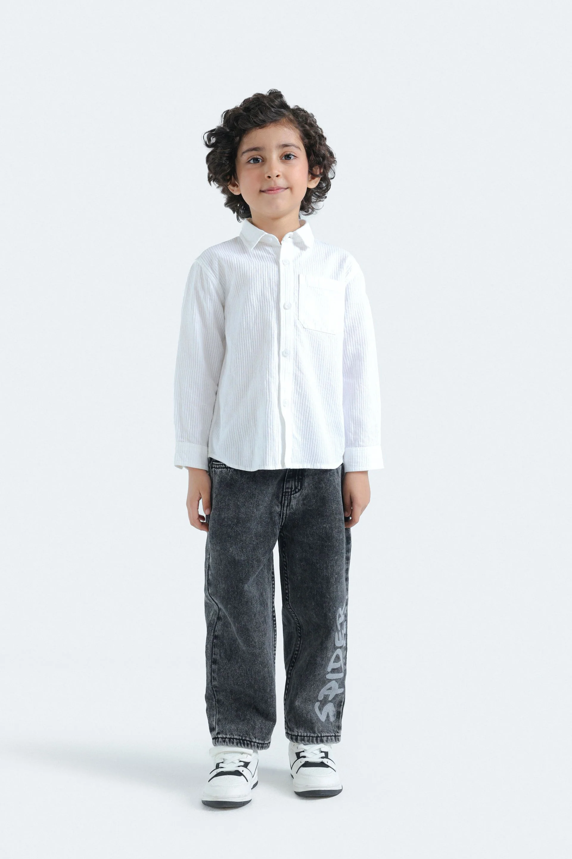 Textured Striped Shirt - Image 4