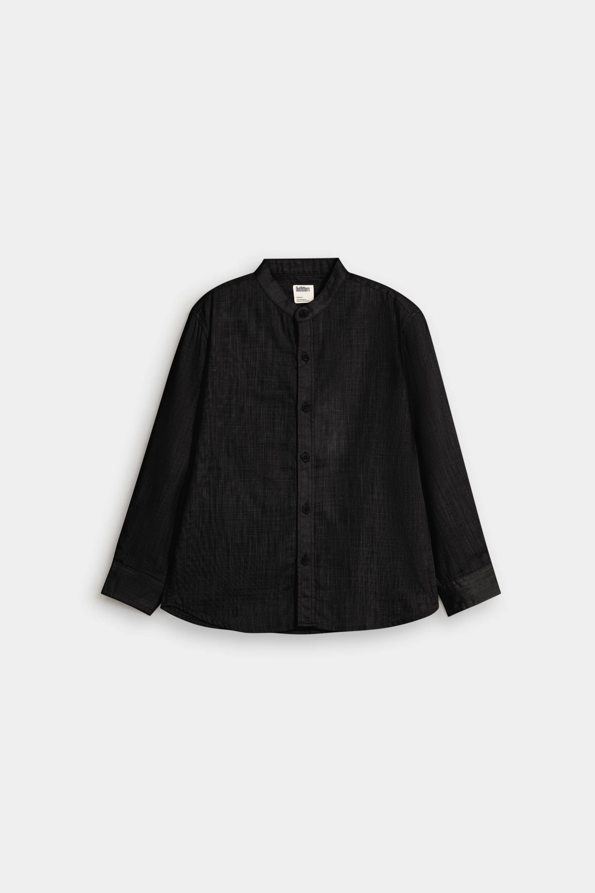 Textured Button-Up Shirt - Image 7