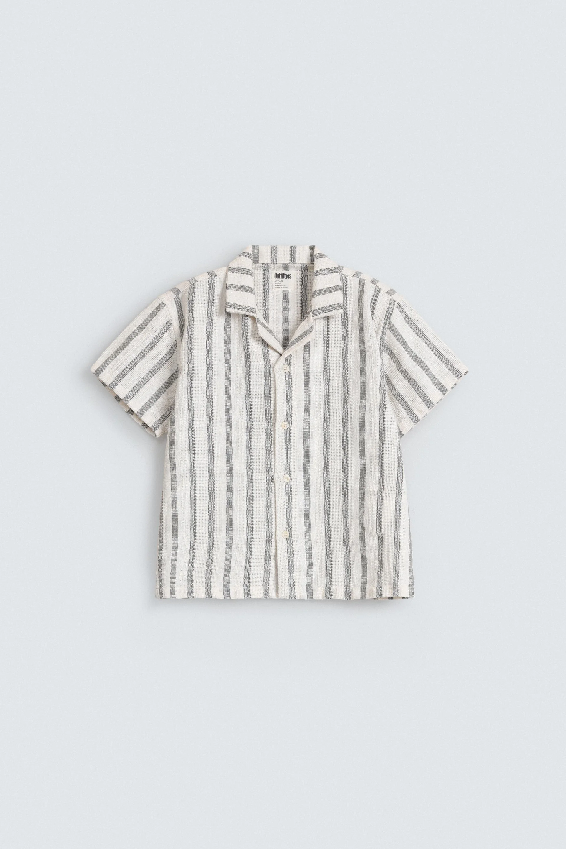 Jacquard Striped Shirt