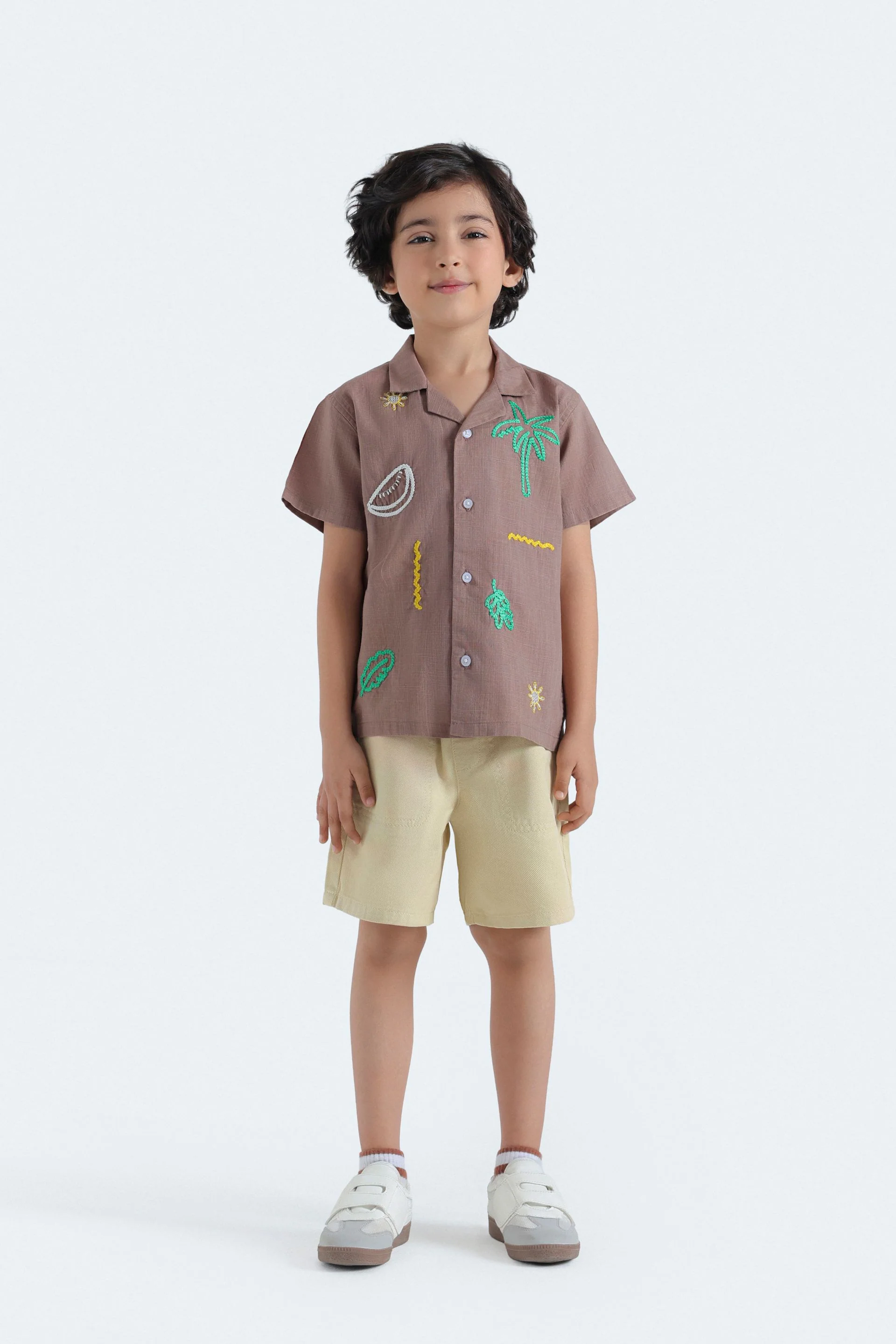 Tropical Embroidered Shirt - Image 4