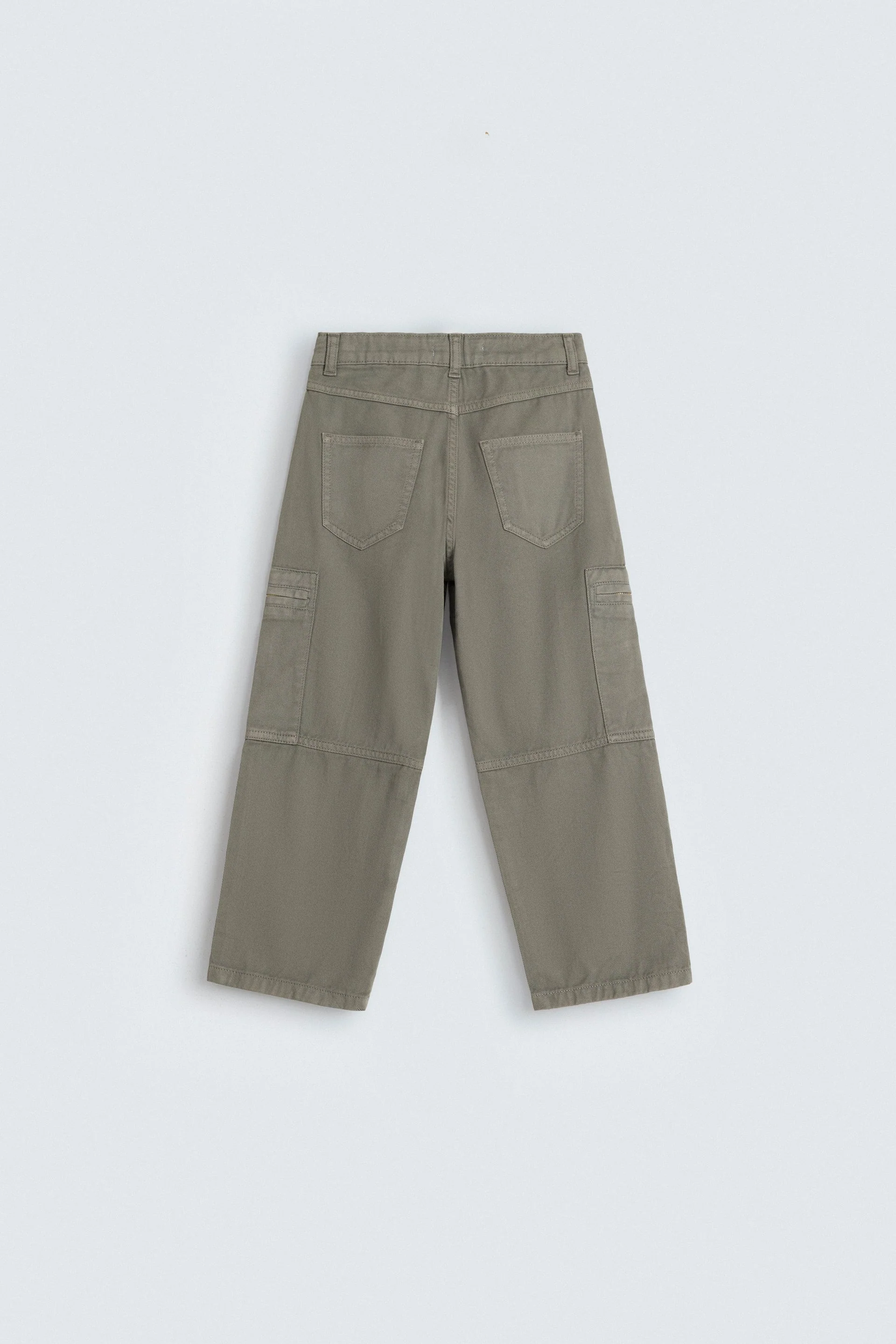 Relaxed Fit Cargo Trousers - Image 4