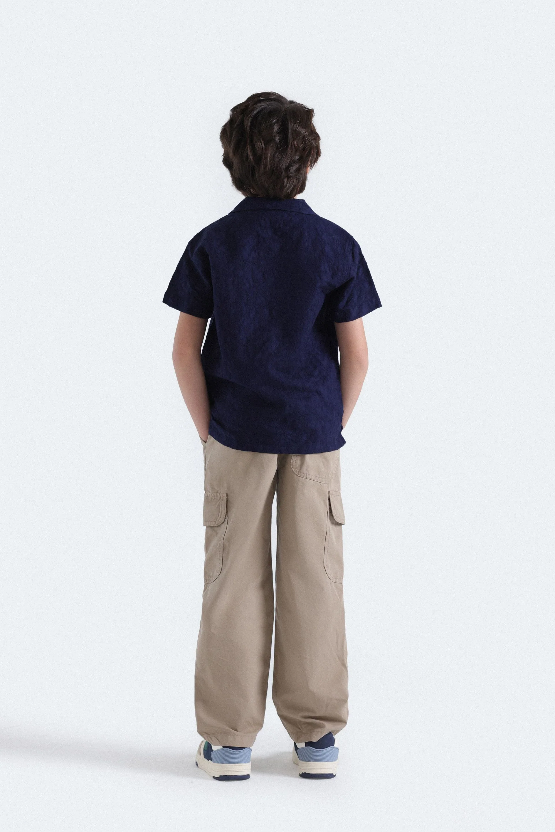 Loose Fit Cargo Trousers - Image 6