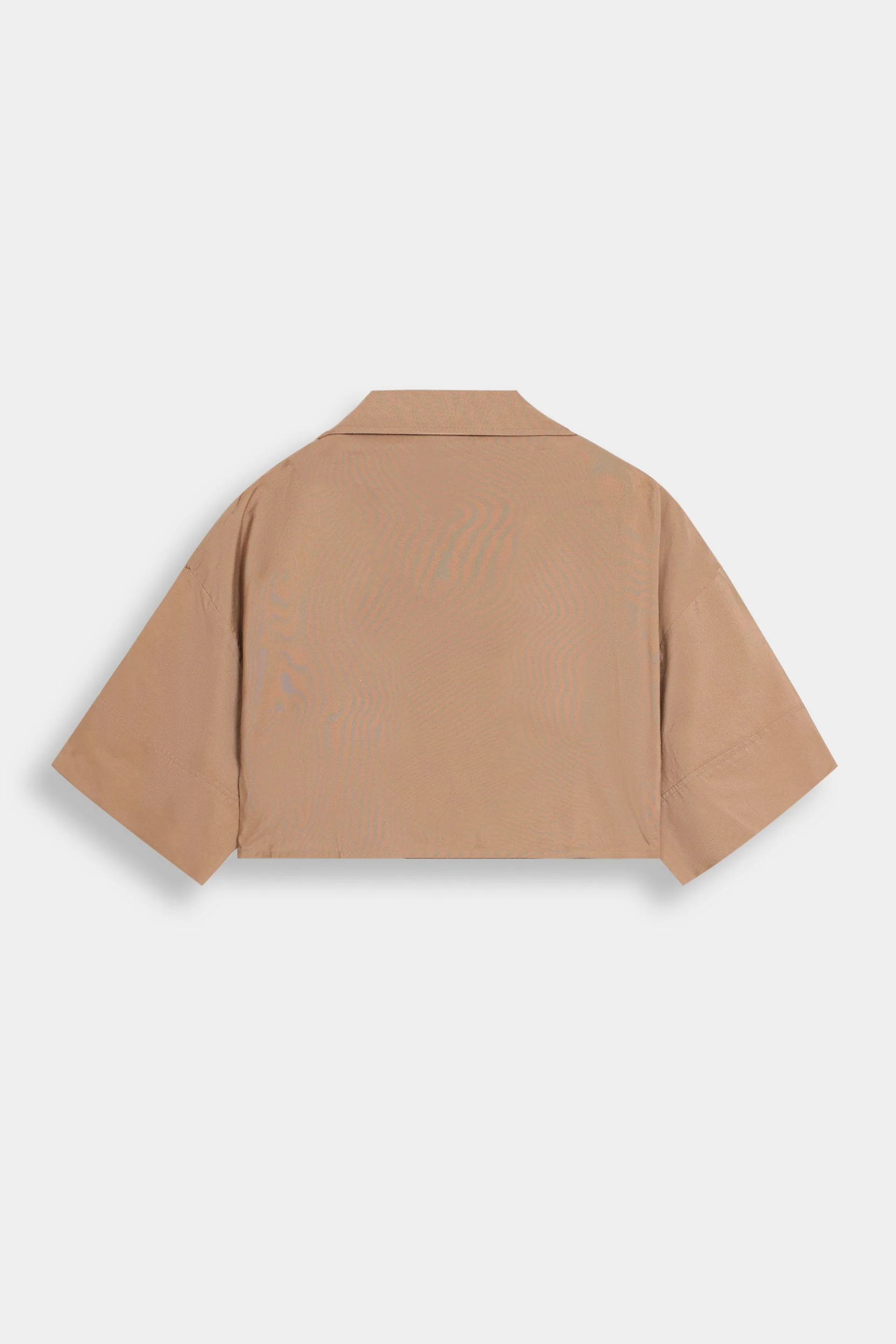 Super Cropped Button Up Shirt - Image 10