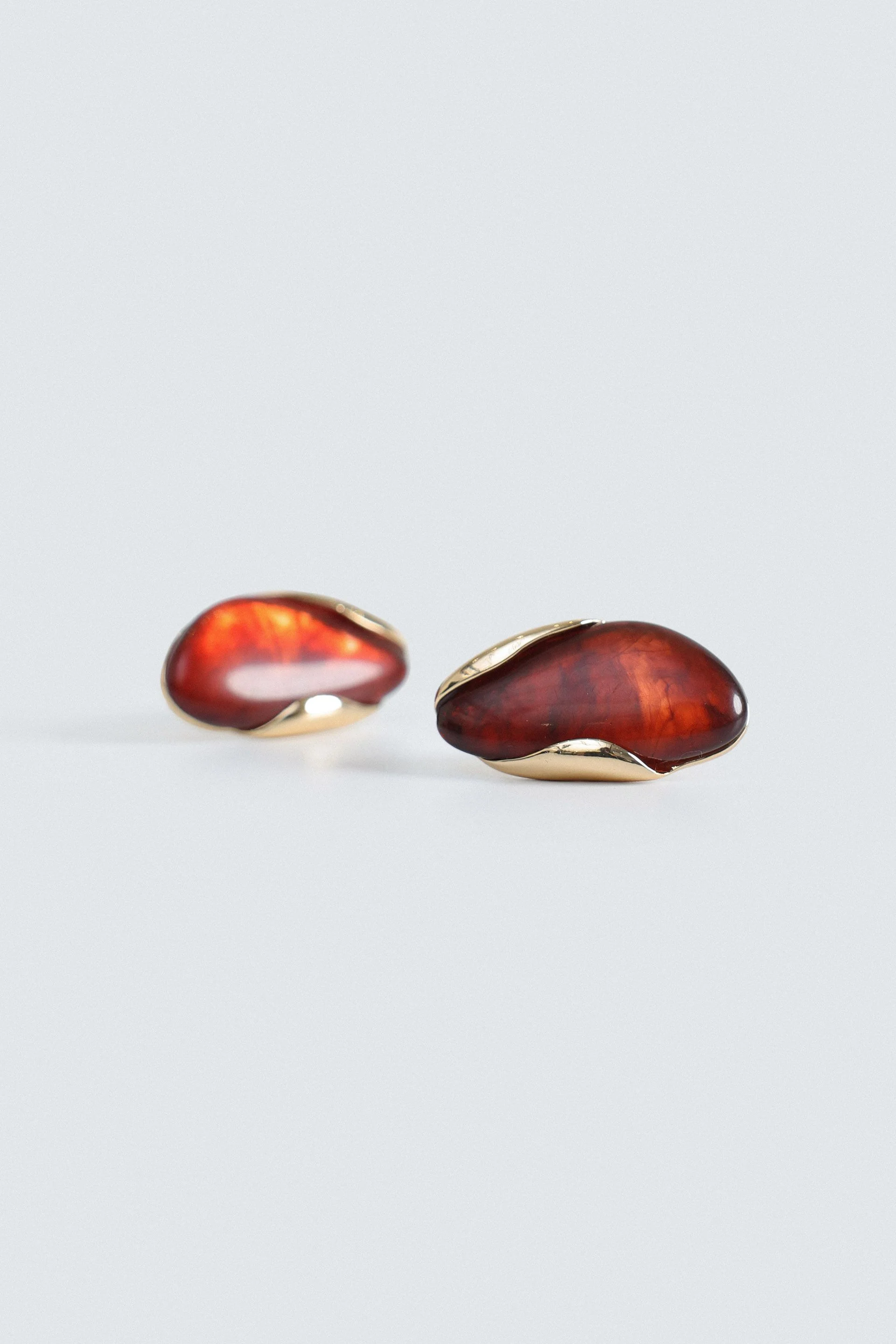 Wrapped Stud Earrings - Image 2