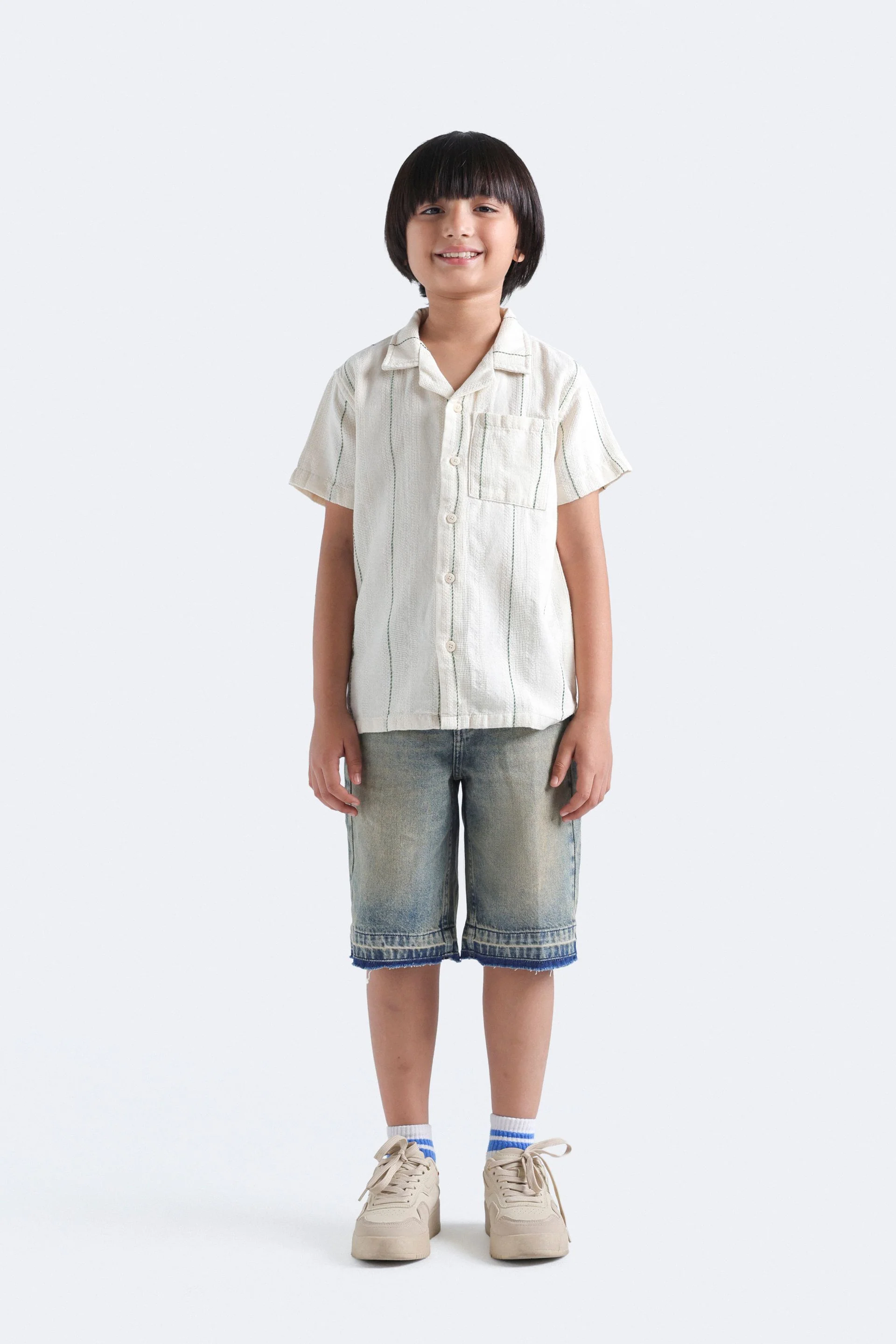 Striped Jacquard Shirt - Image 4