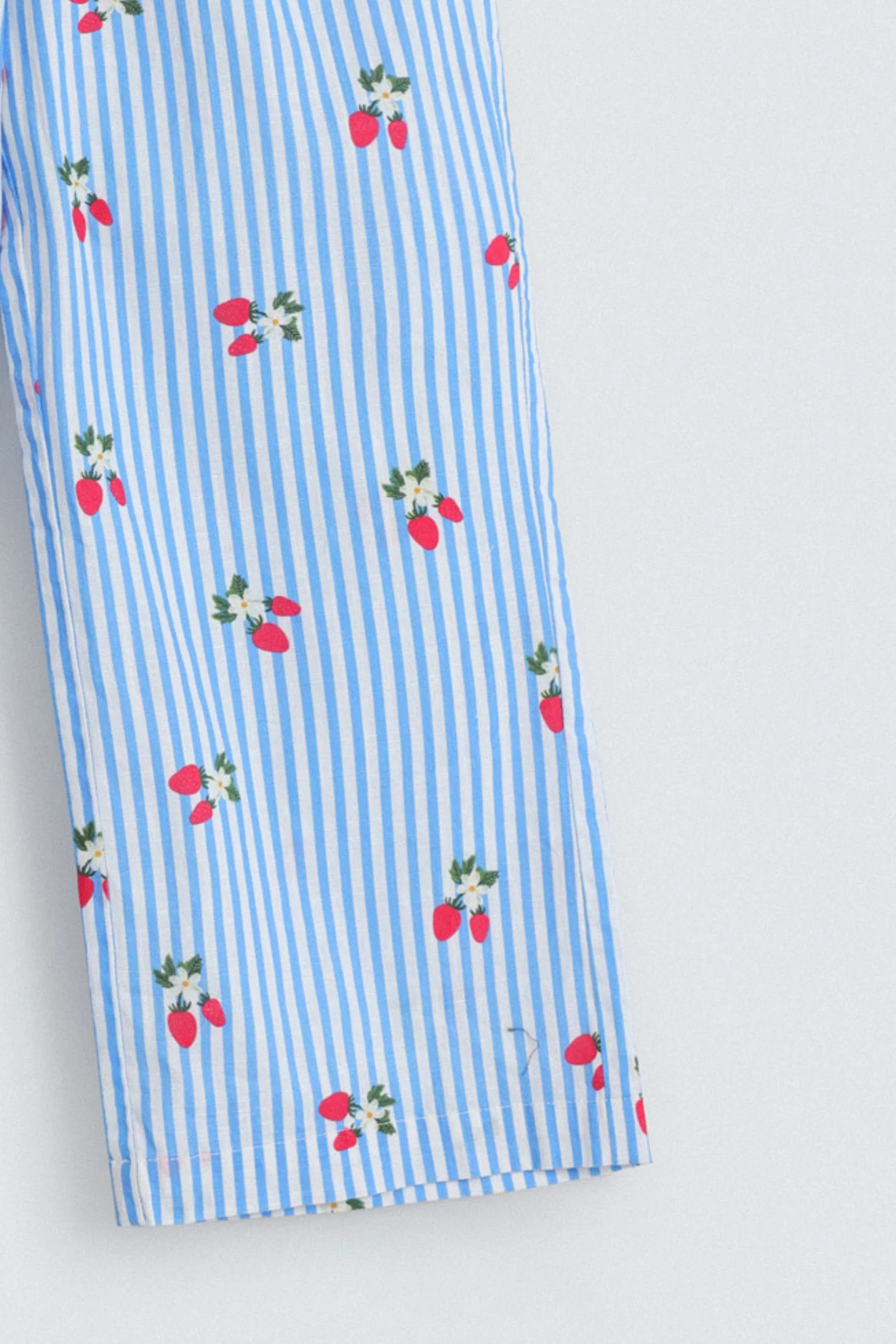 Wide Leg Printed Trousers - Image 2