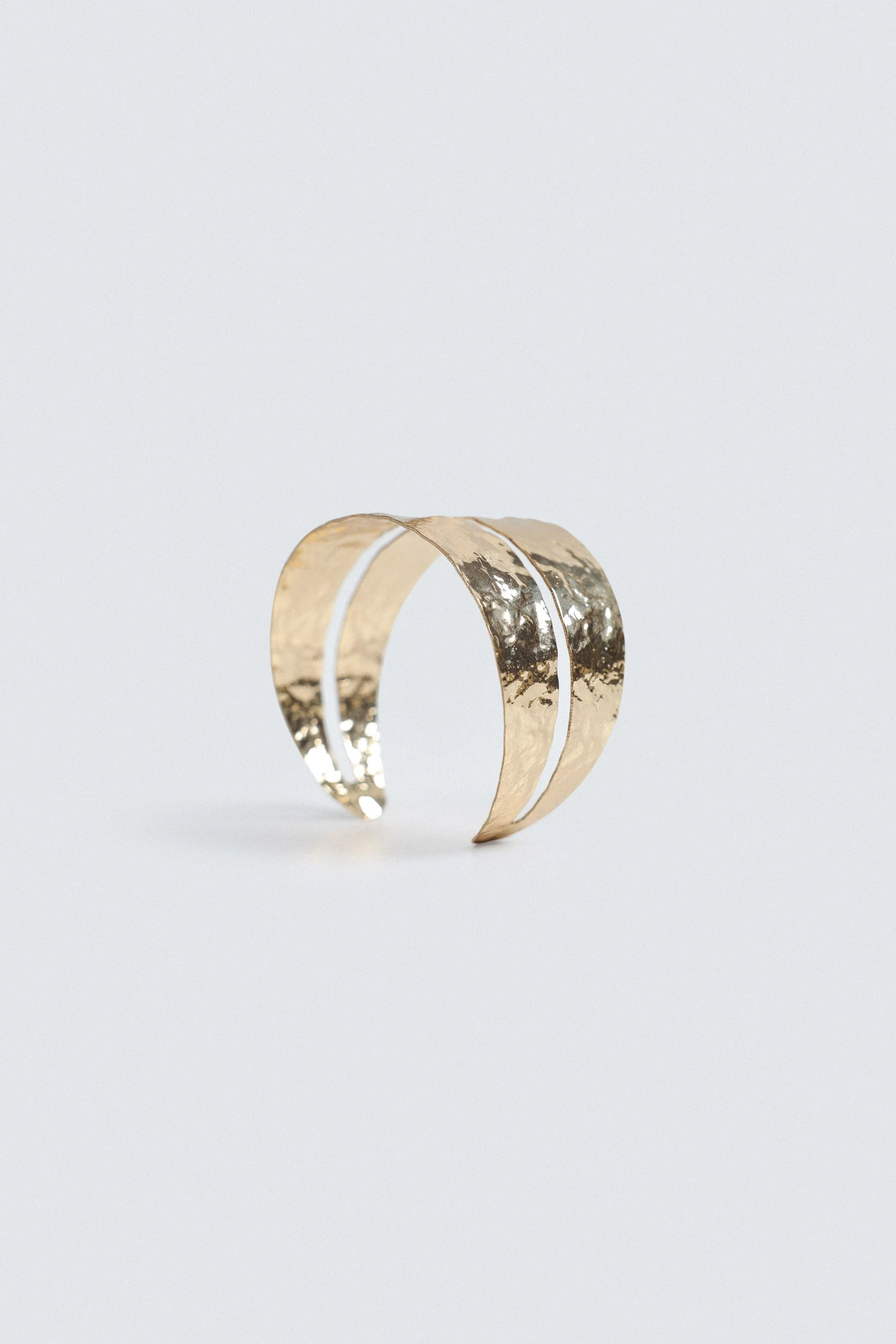 Double Open Cuff Bracelet - Image 2