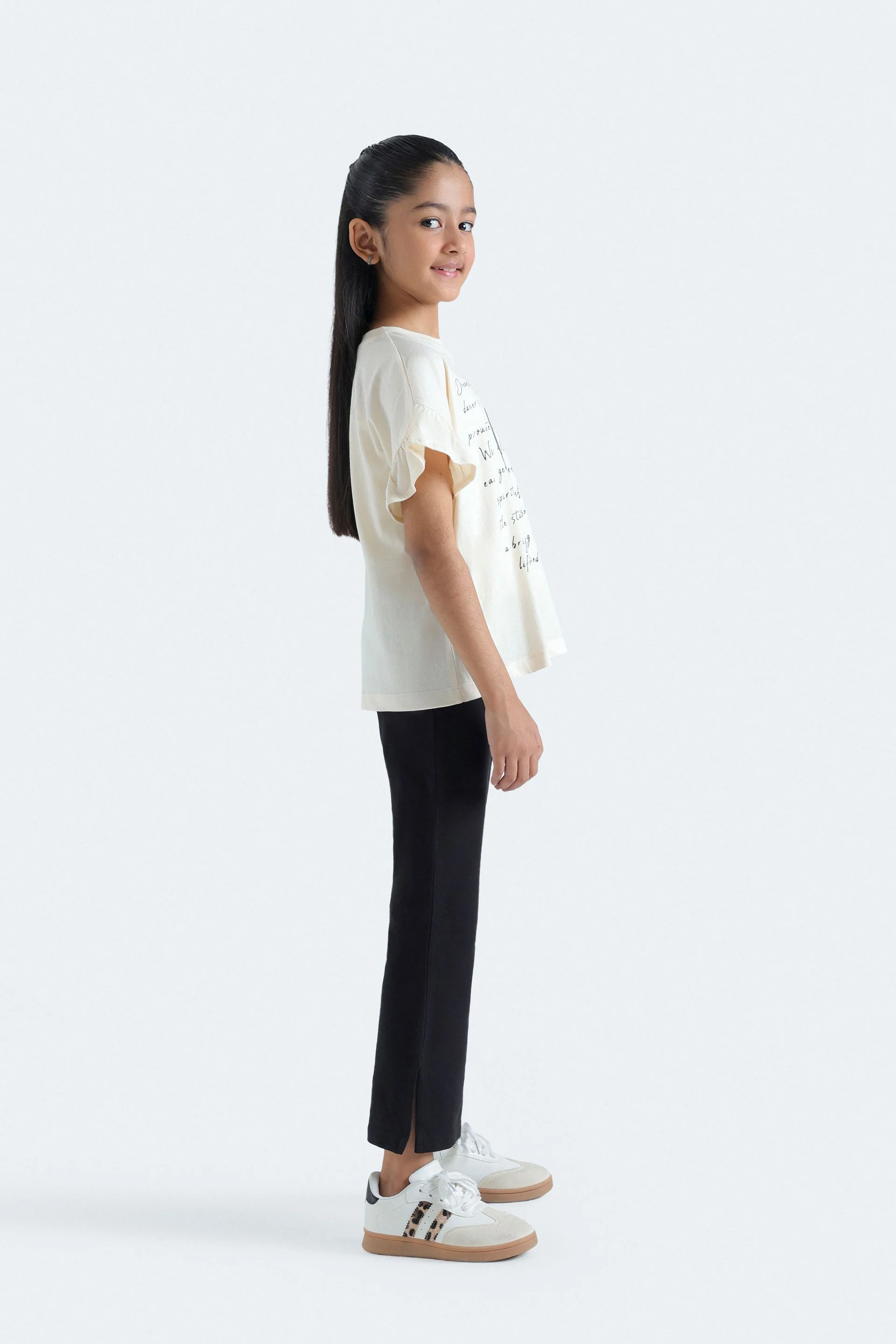 Flared Fit Trousers - Image 5
