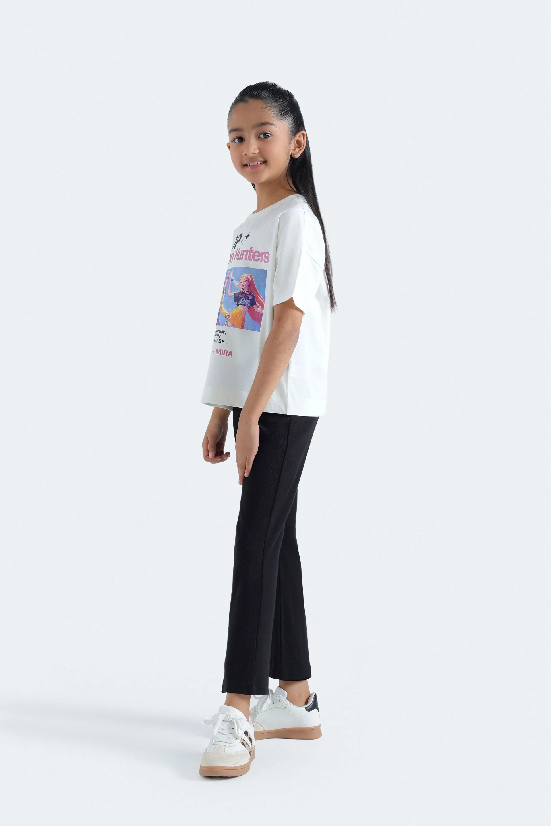 Flared Fit Trousers - Image 5