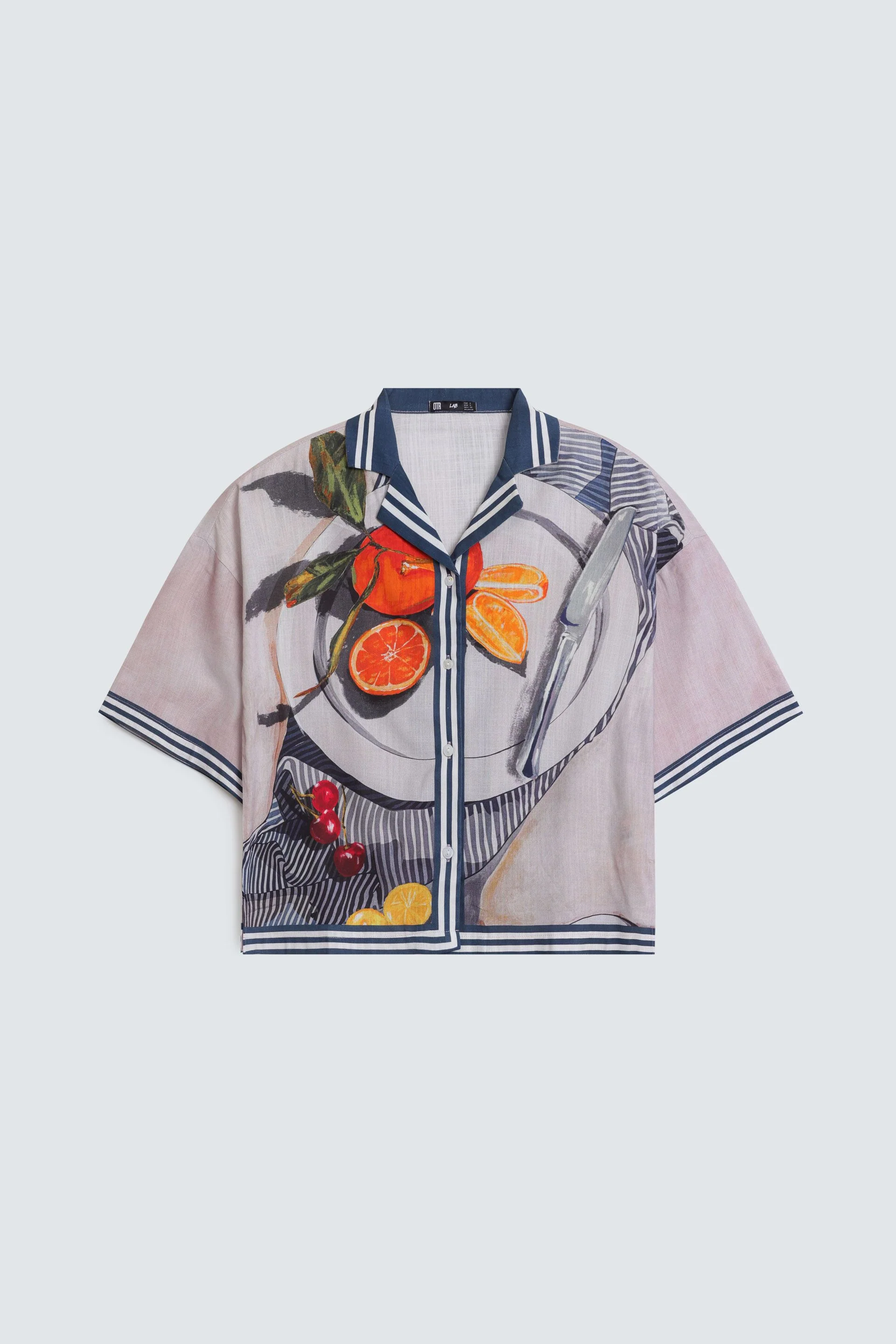 Printed Resort Collar Shirt