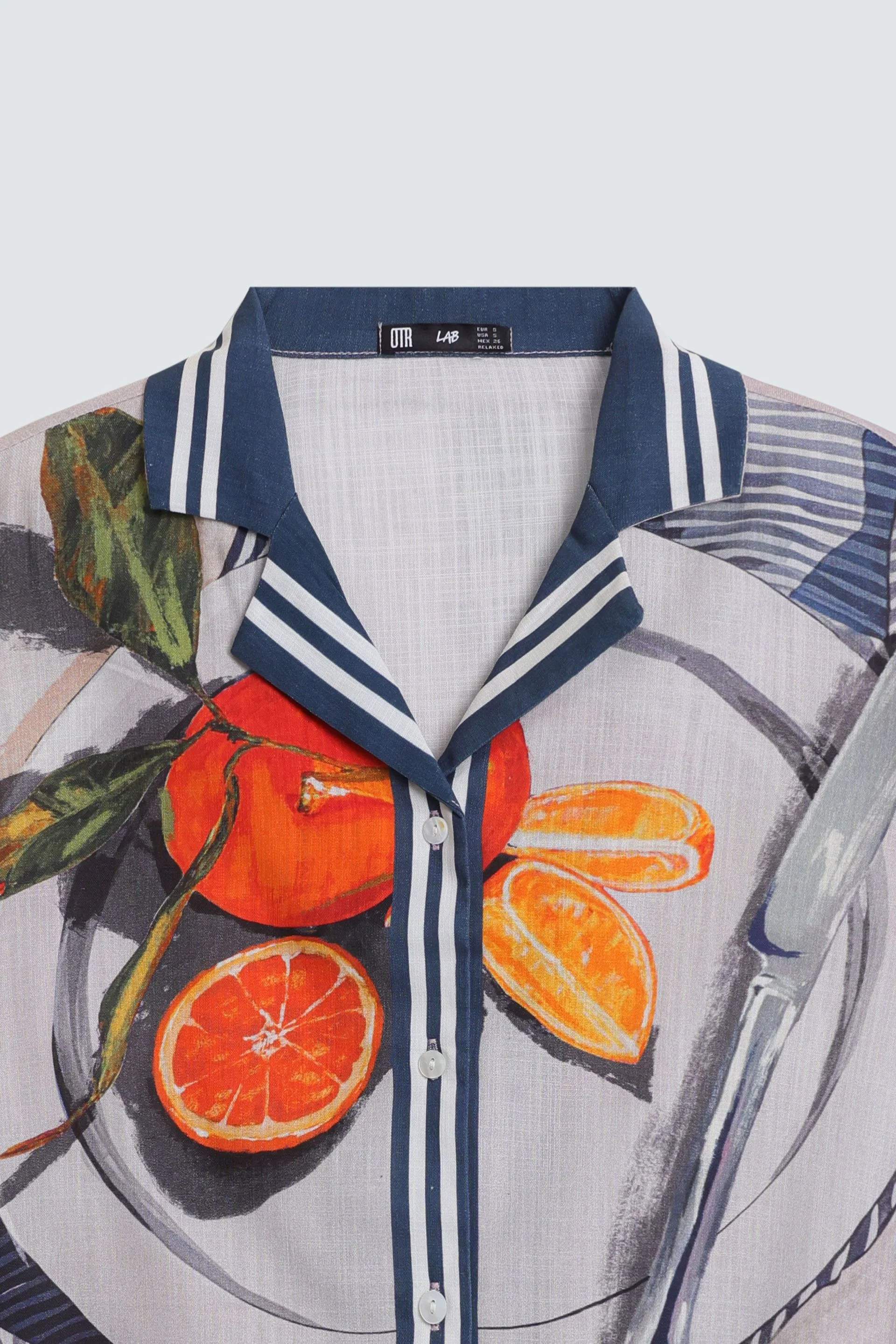 Printed Resort Collar Shirt - Image 2