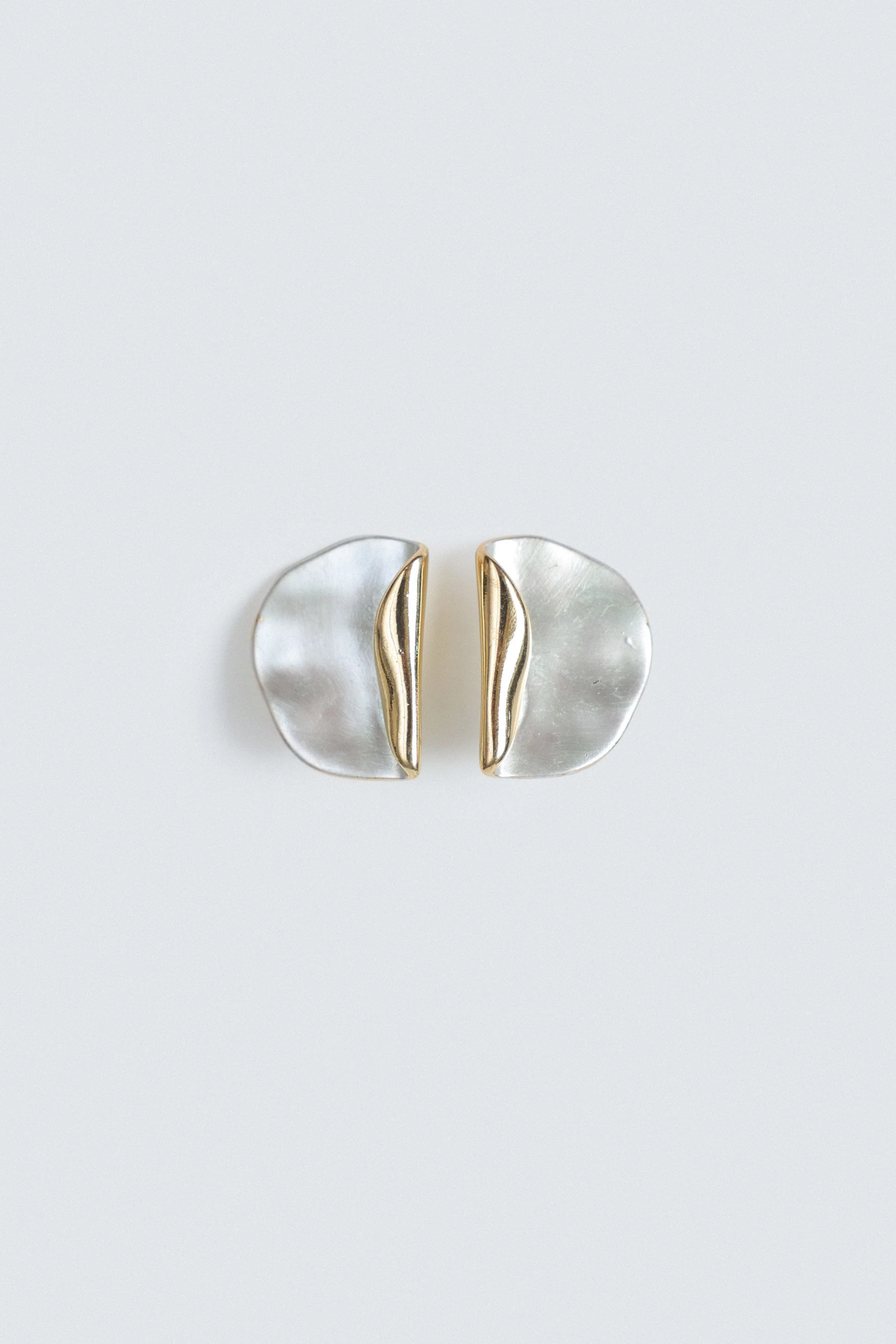 Irregular Patel Stud Earrings