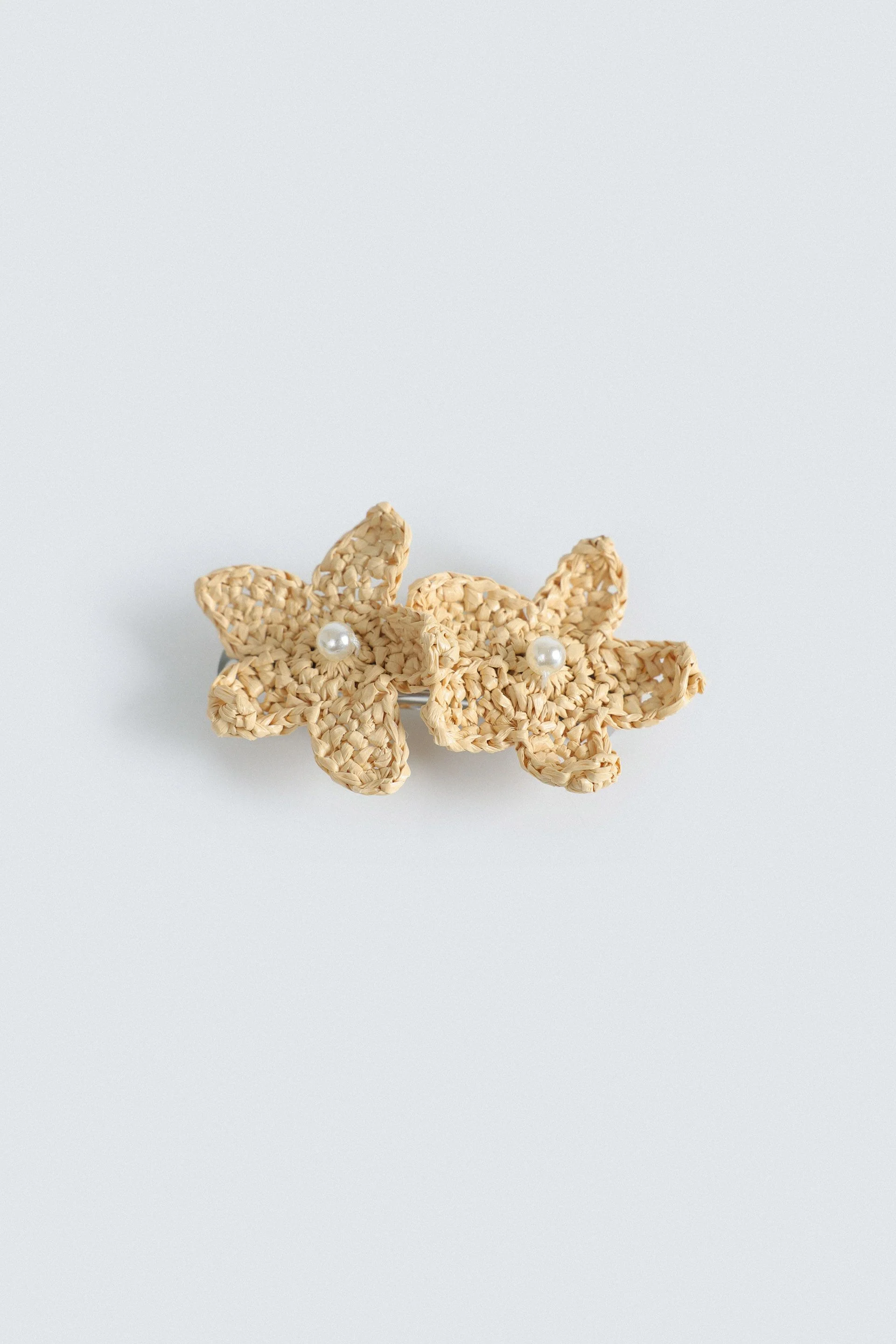 Floral Crochet Hair Clip
