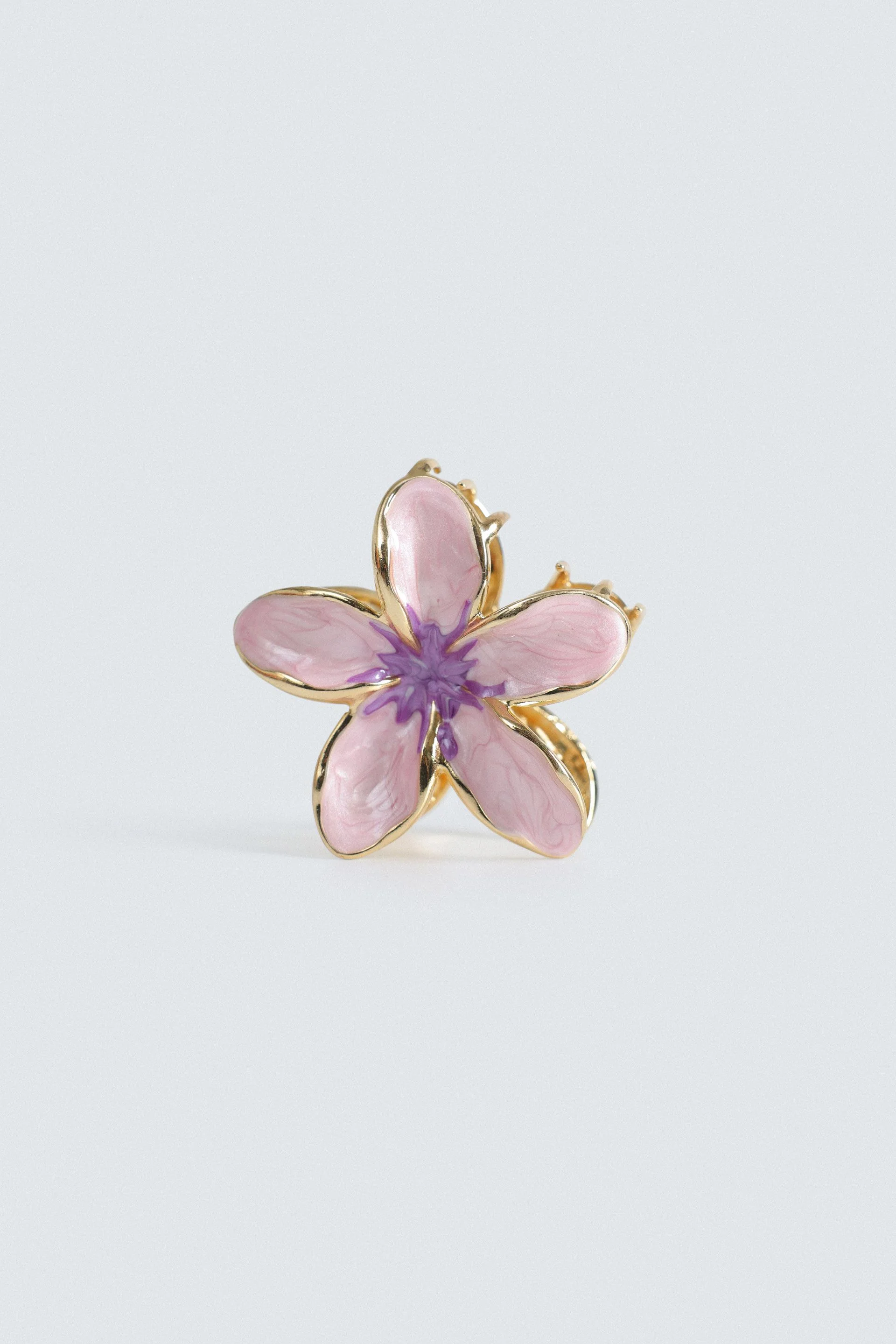 Flower Claw Hair Clip