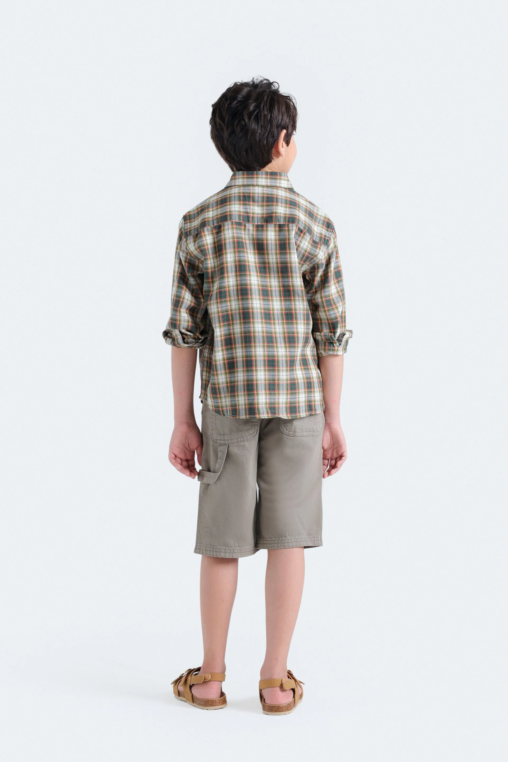 Checkered Embroidered Shirt - Image 6