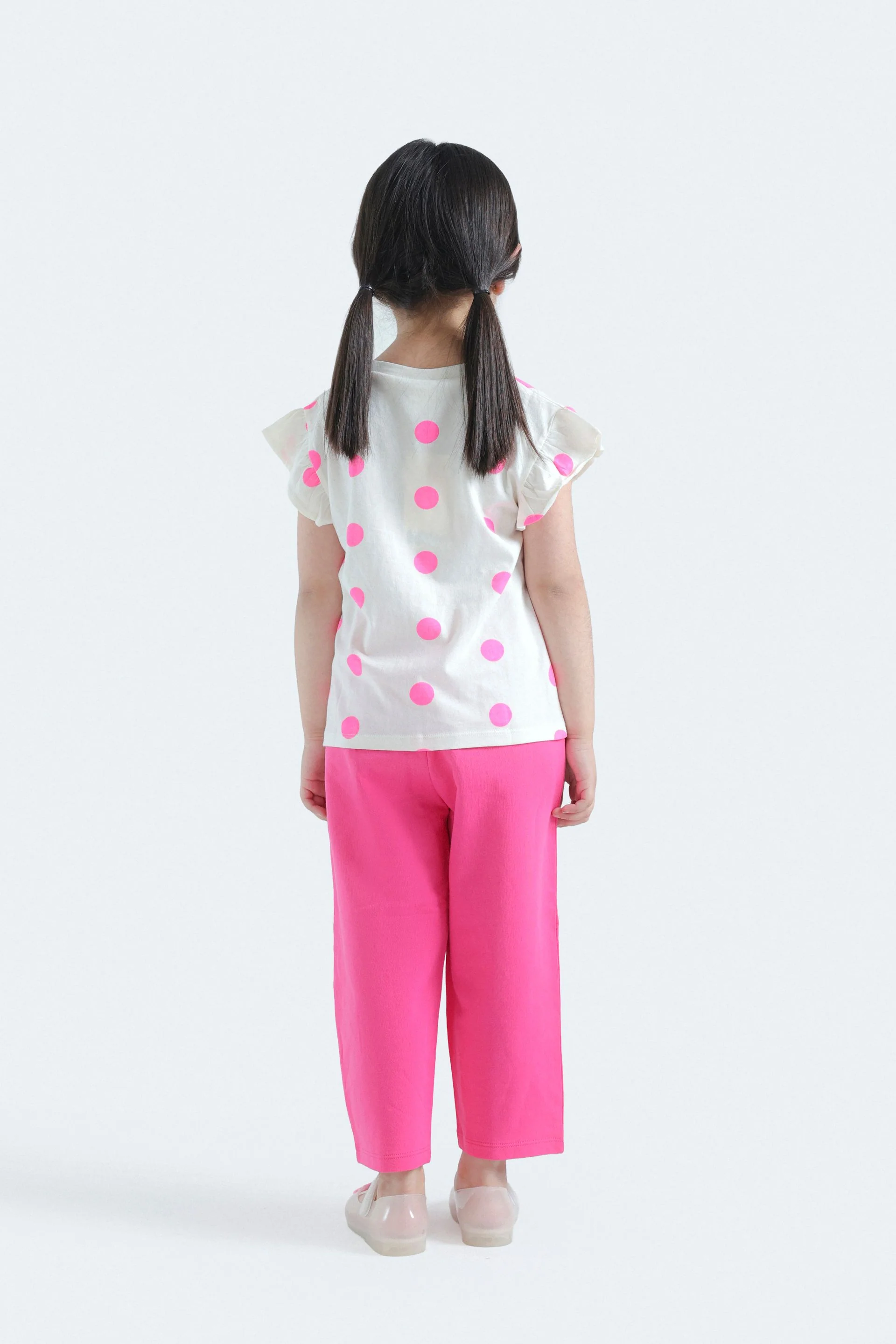 Polka Dot Print T-Shirt - Image 12