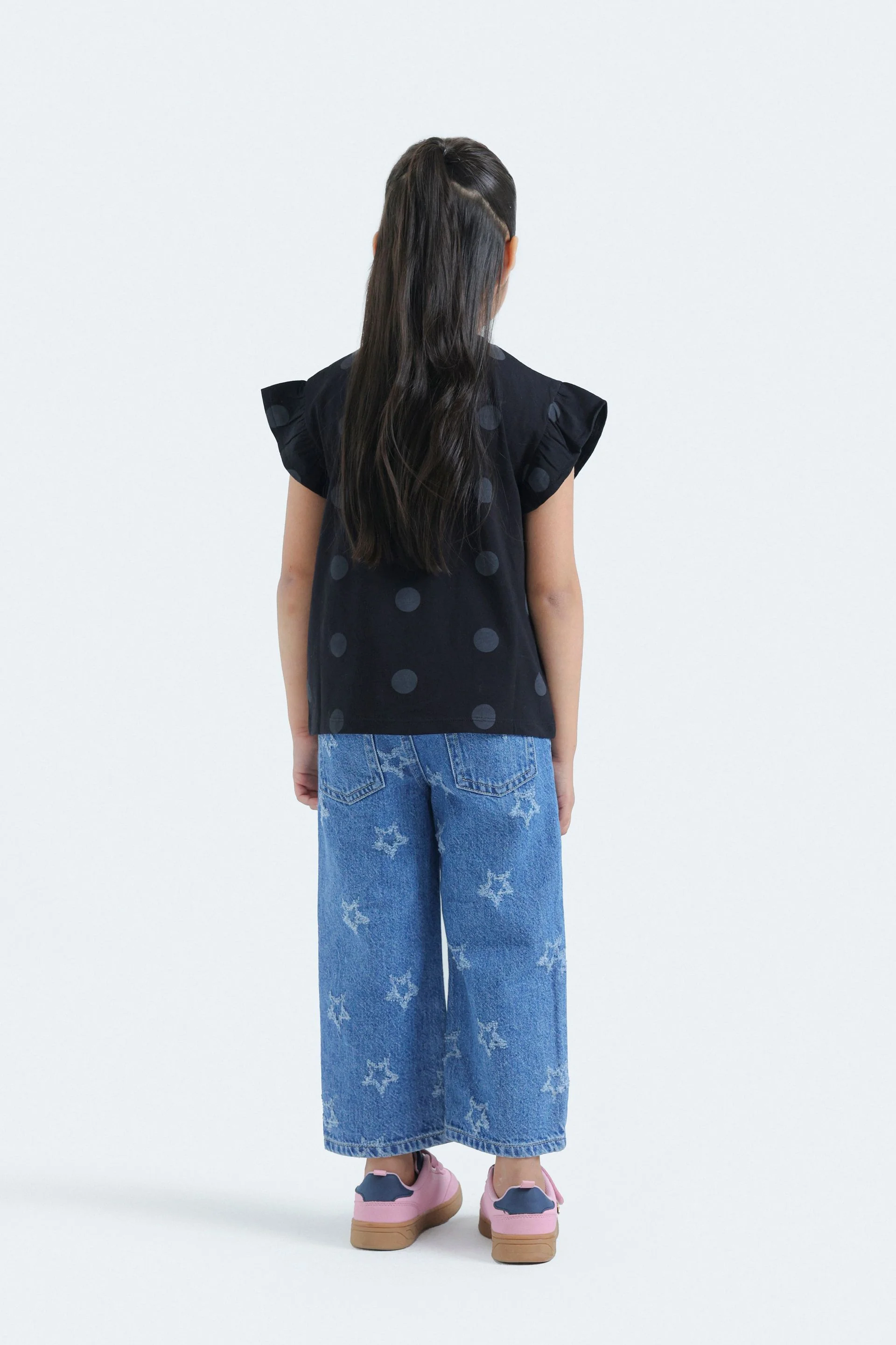 Polka Dot Print T-Shirt - Image 6