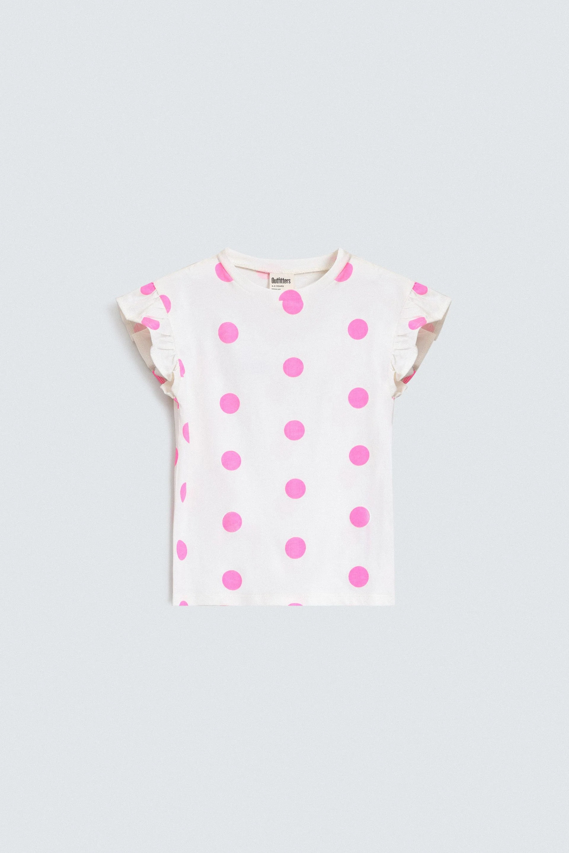 Polka Dot Print T-Shirt - Image 7