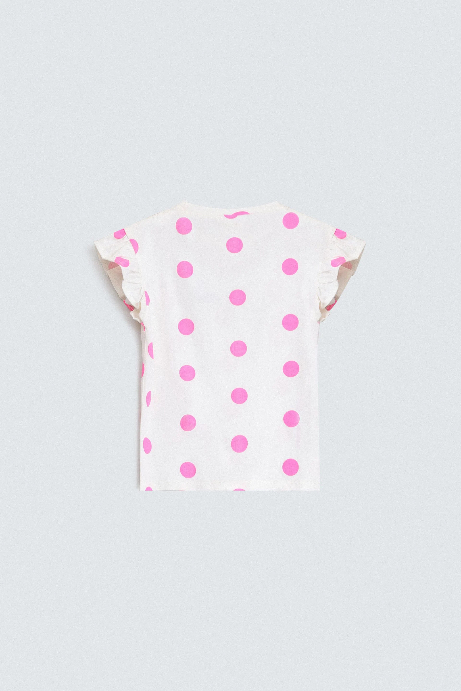 Polka Dot Print T-Shirt - Image 9