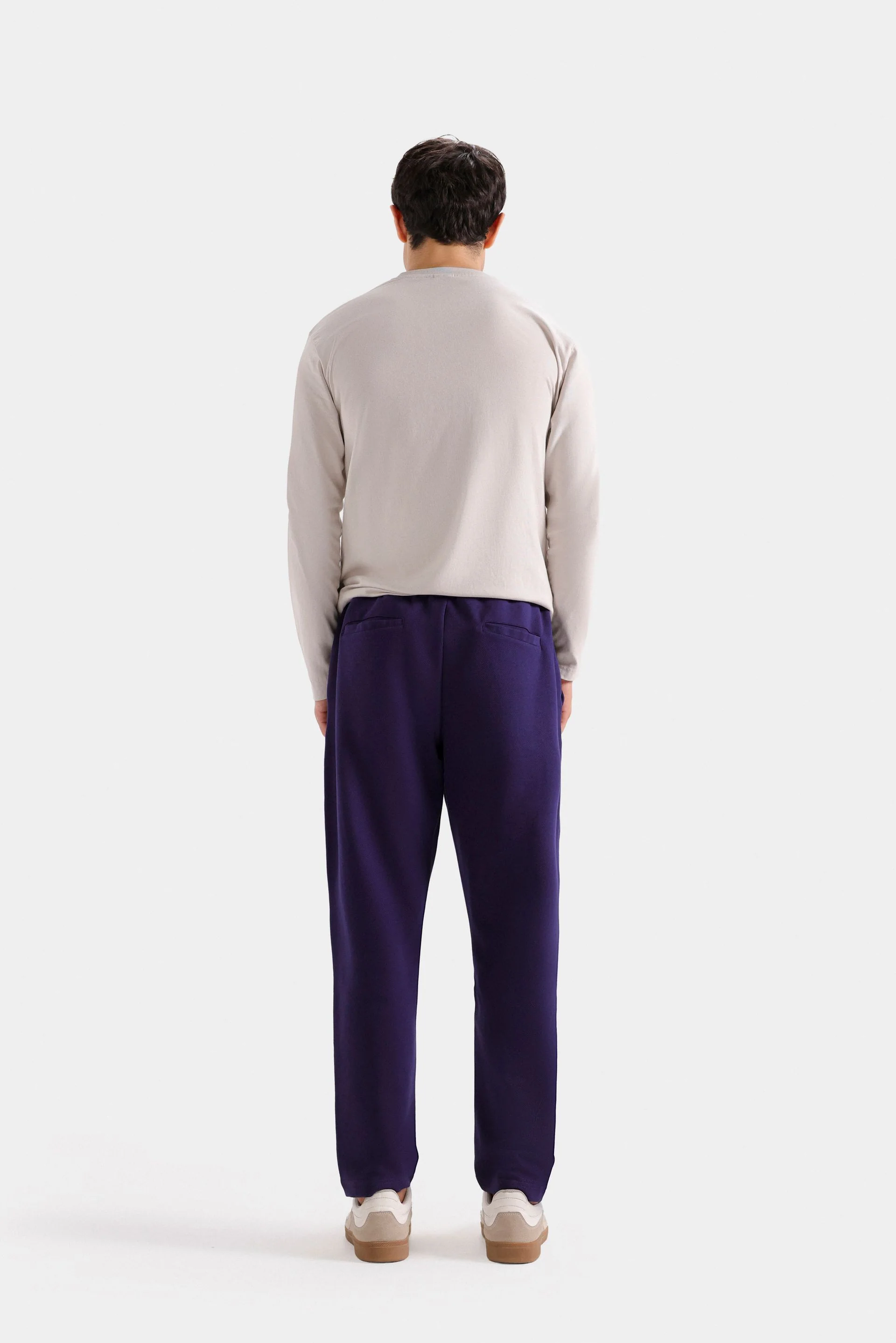 Slim Fit Twill Trousers - Image 11