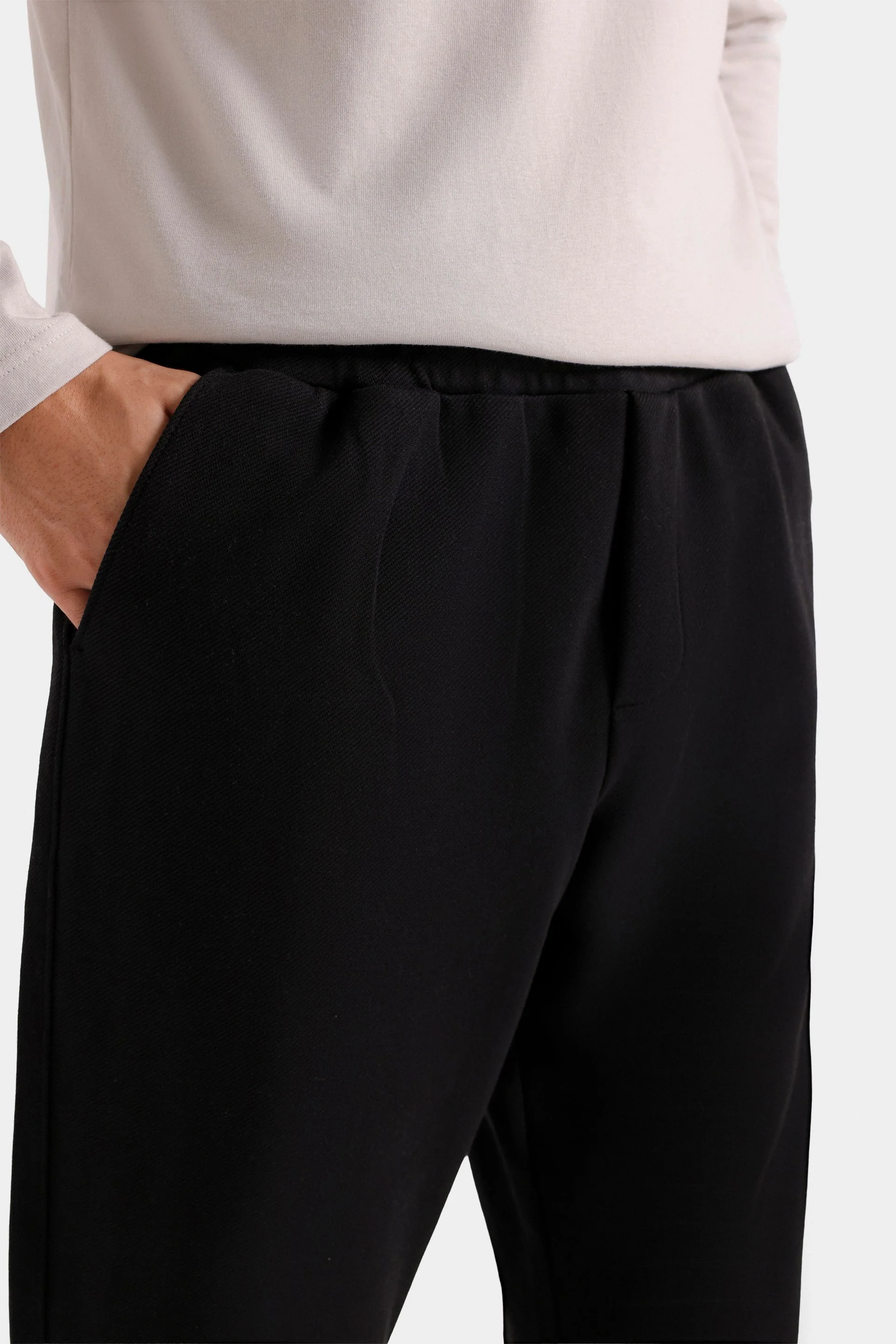 Slim Fit Twill Trousers - Image 19