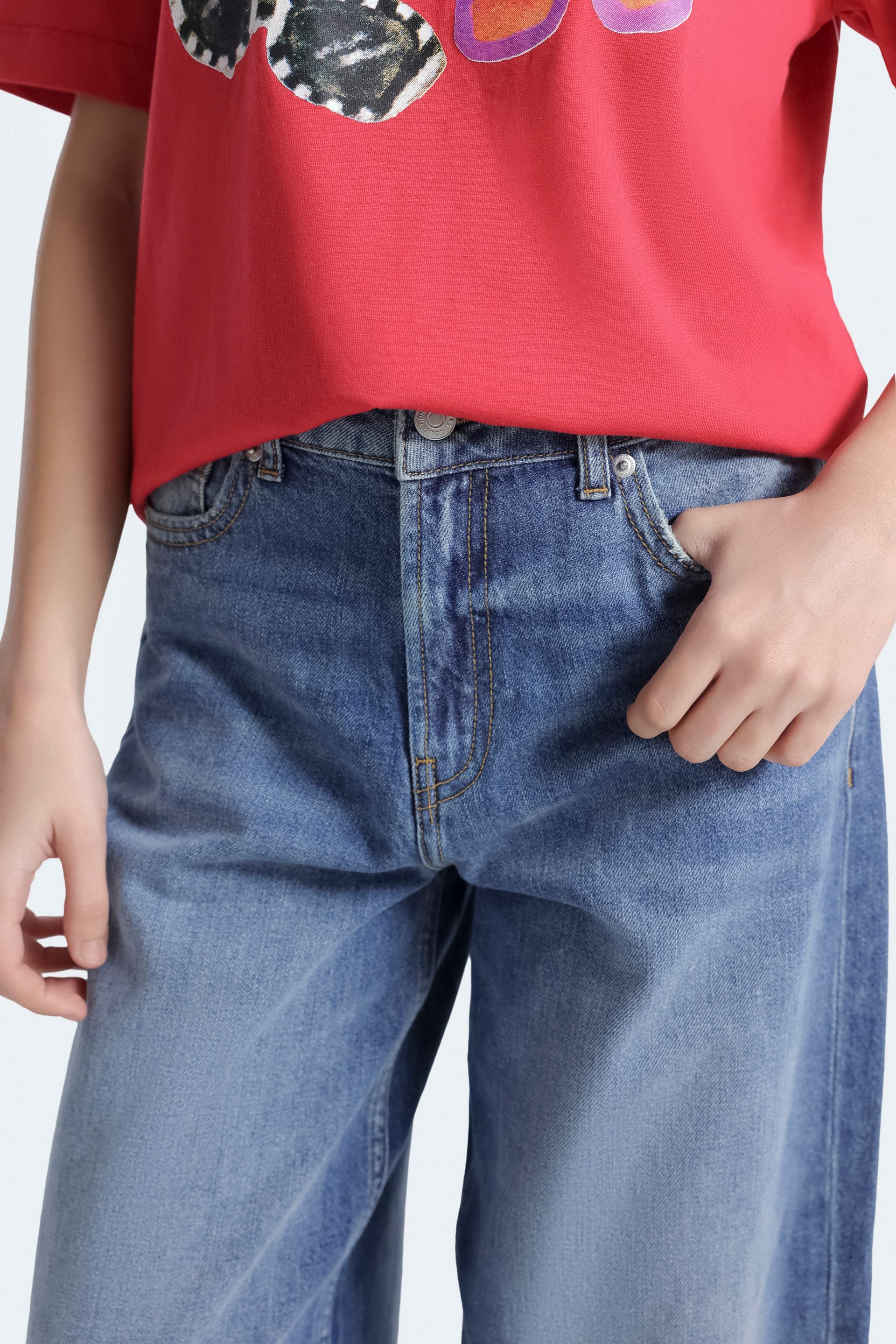 High Waist Wide Leg Jeans - Image 2