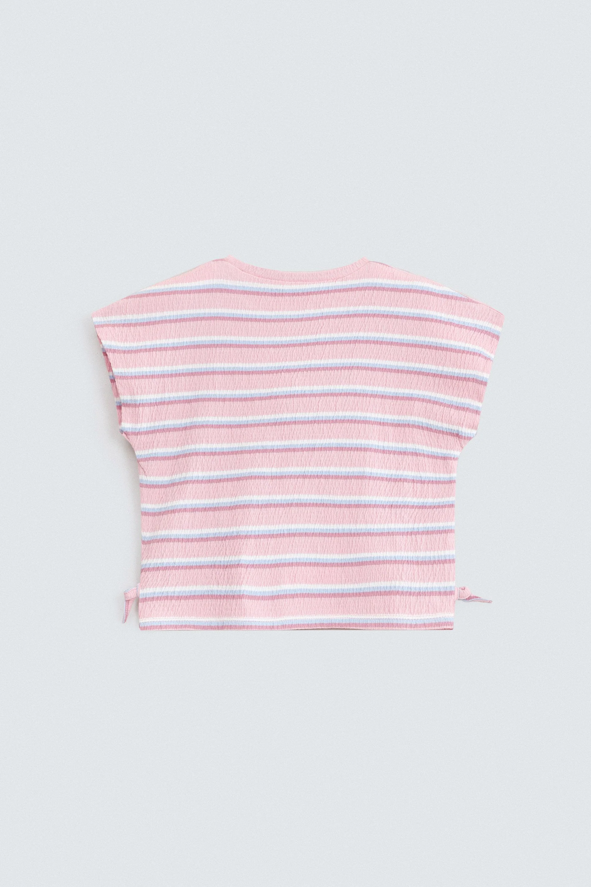 Textured Striped T-Shirt - Image 3