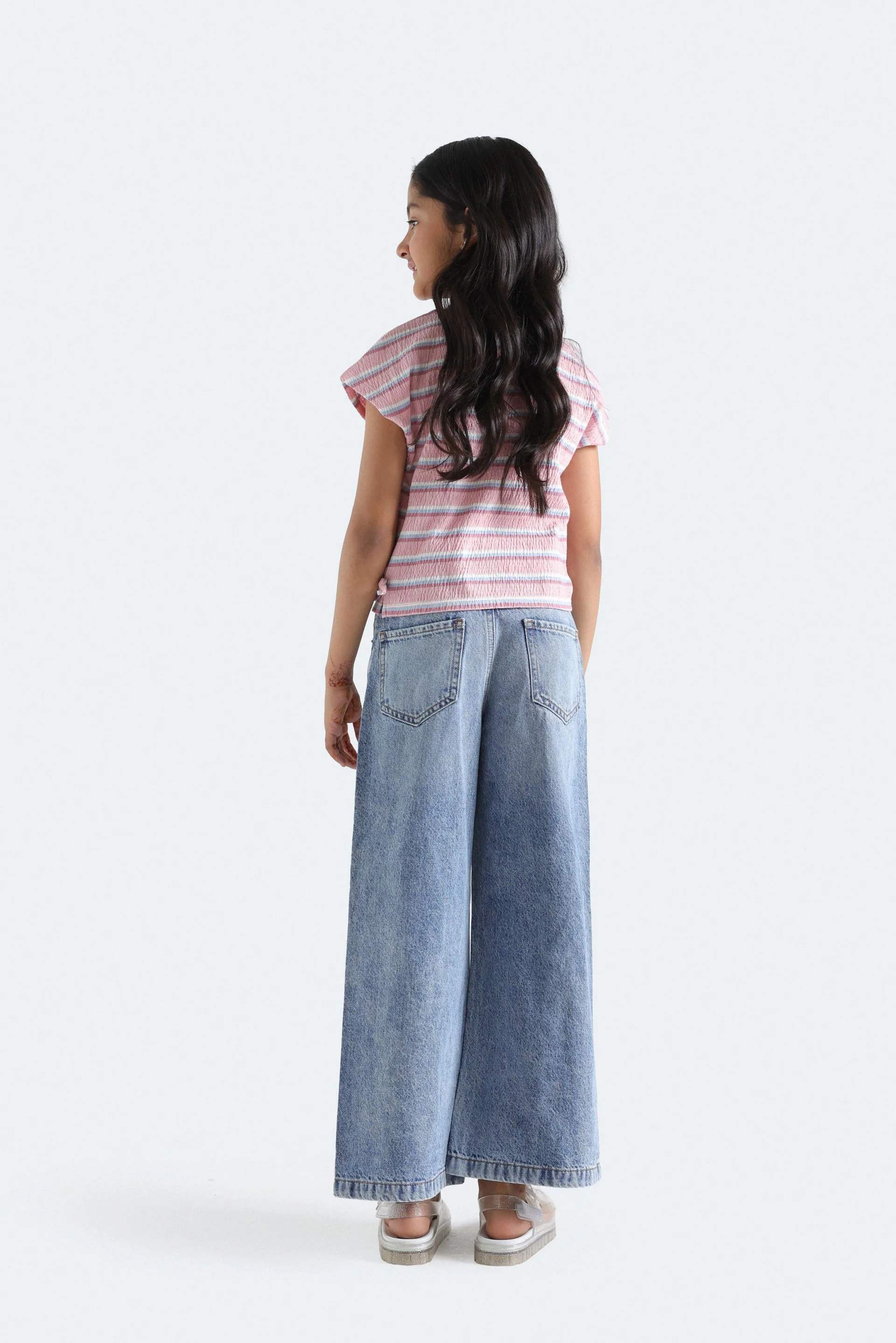 Textured Striped T-Shirt - Image 6