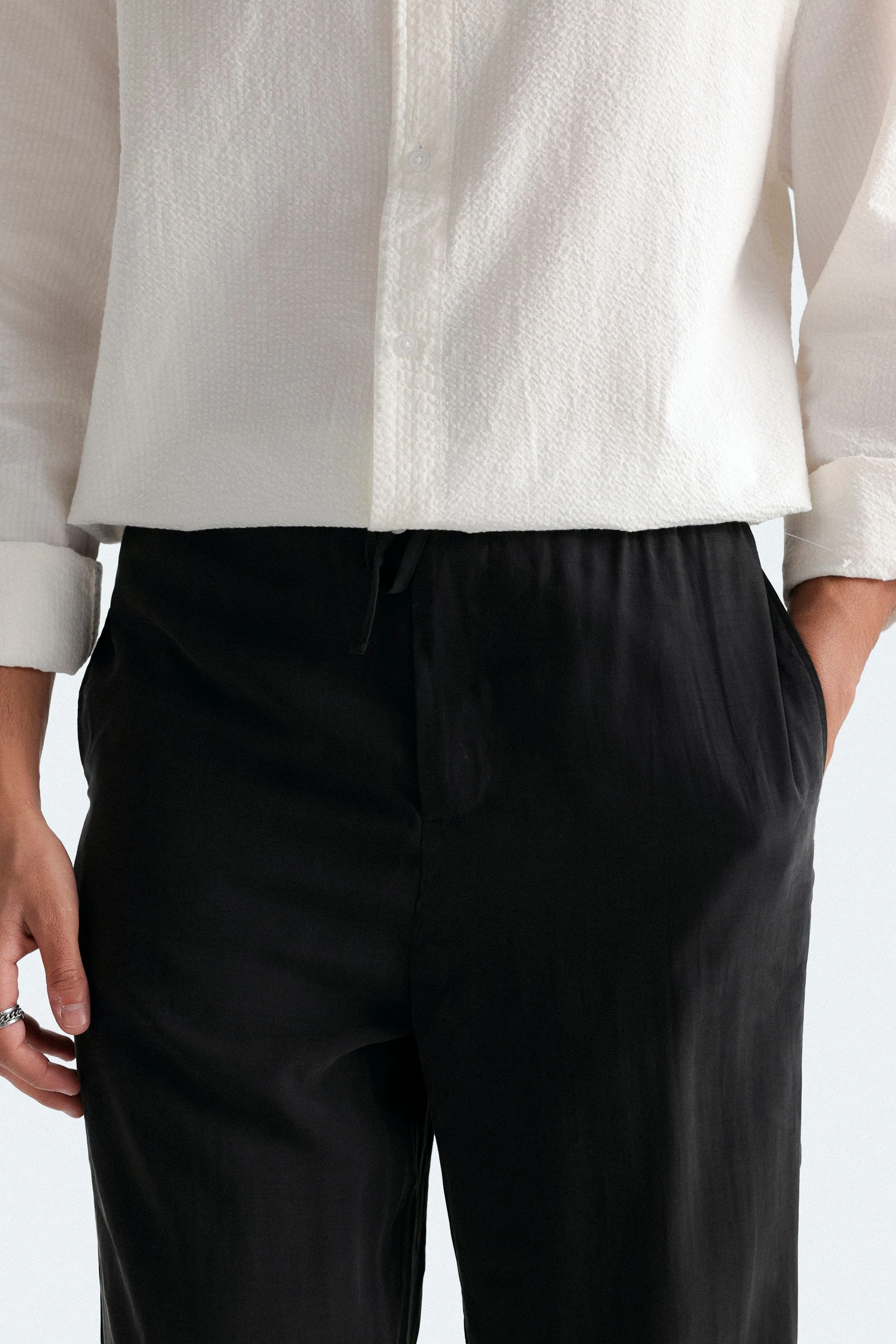 Straight Fit Trousers - Image 2
