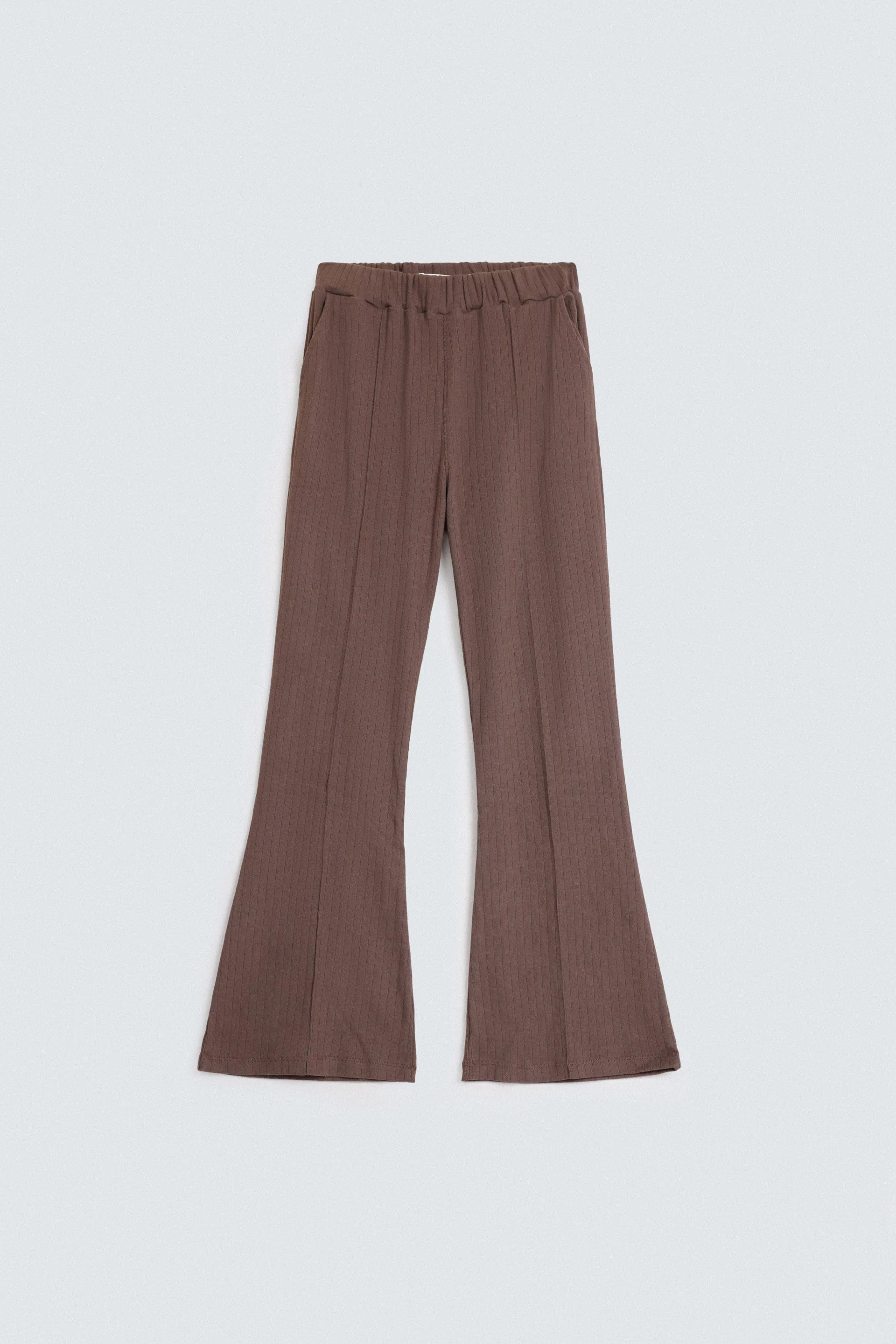 High-Waisted Flared Trousers - Image 12