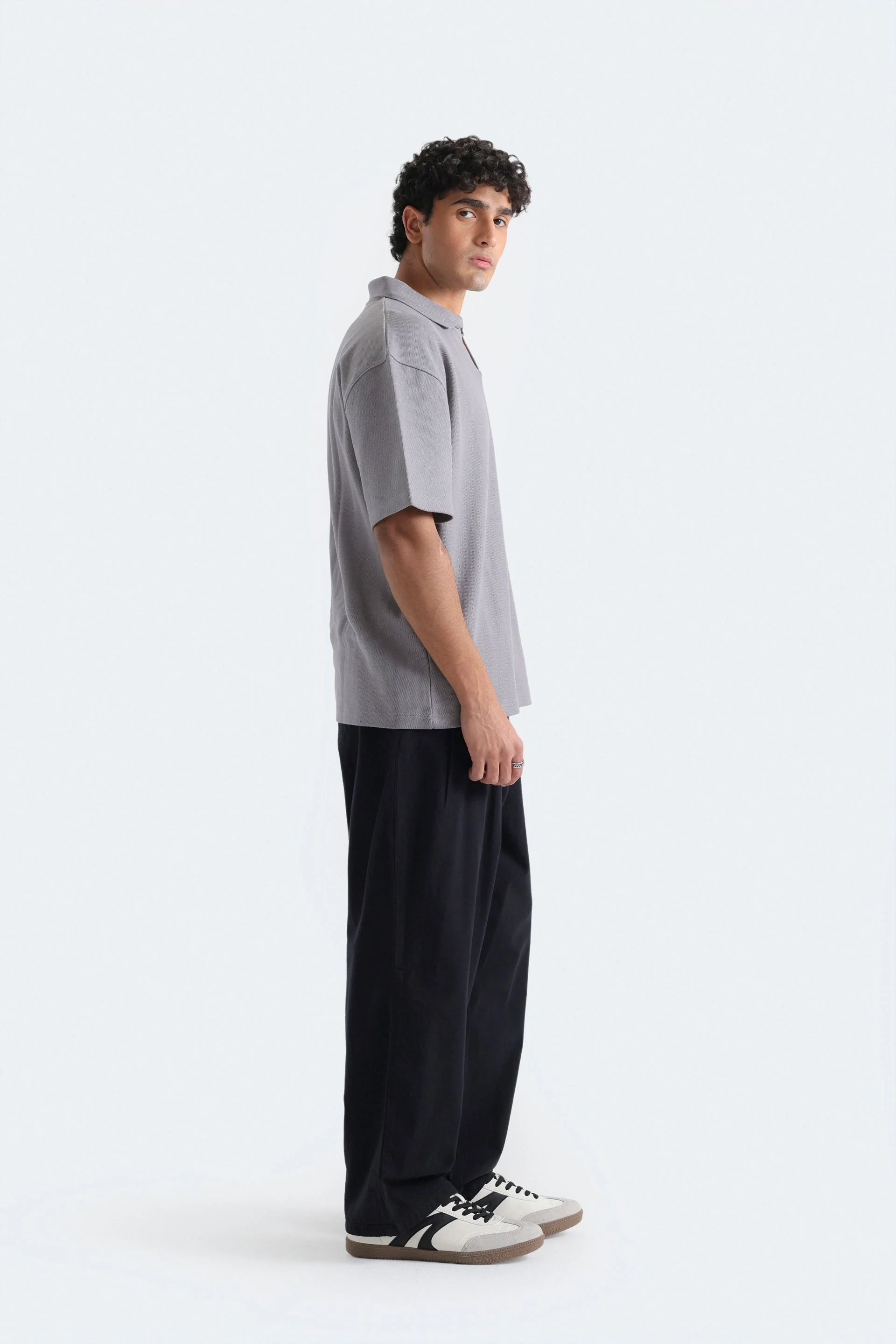 Relaxed Fit Trousers - Image 3