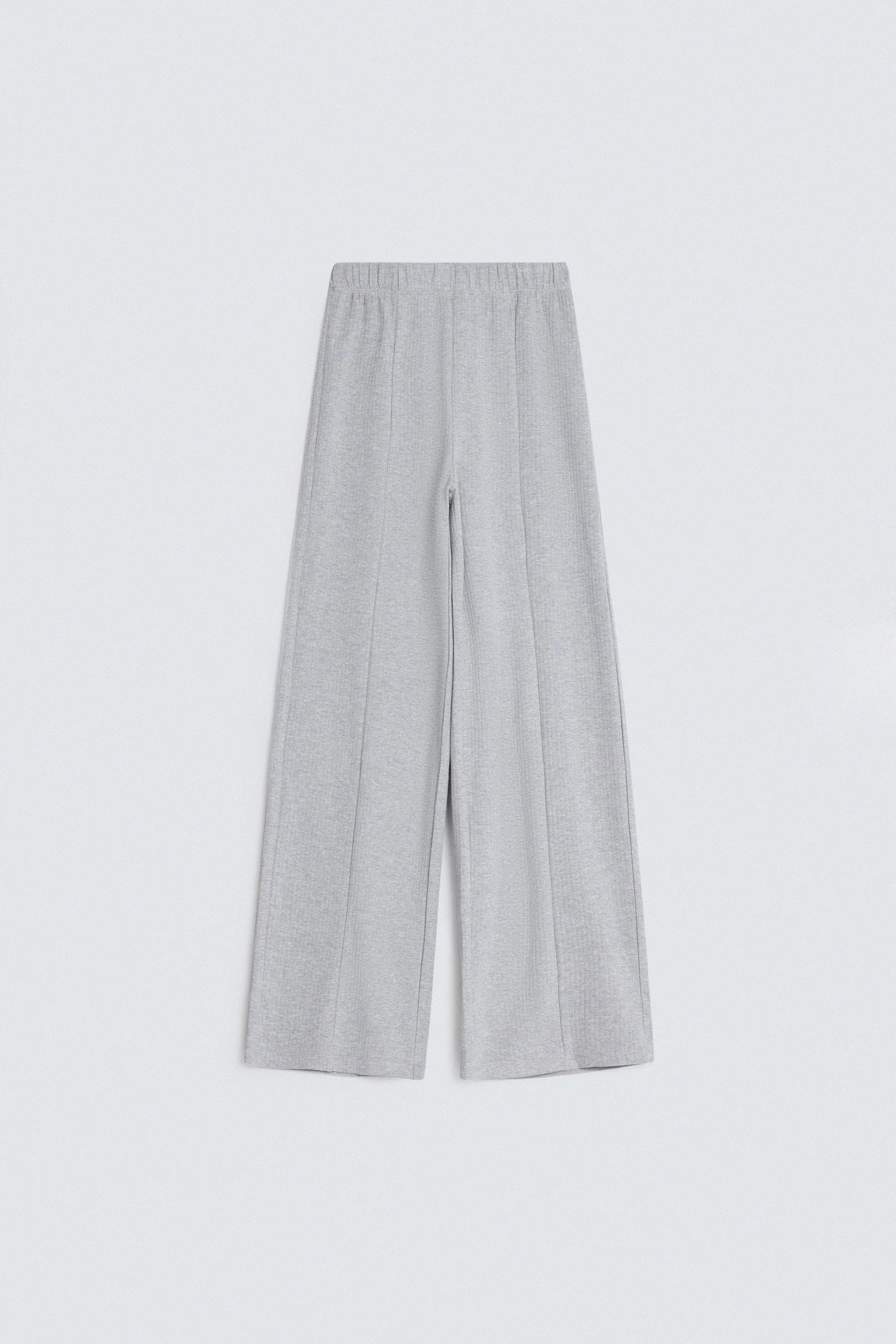 Straight Fit Ribbed Trousers - Image 12