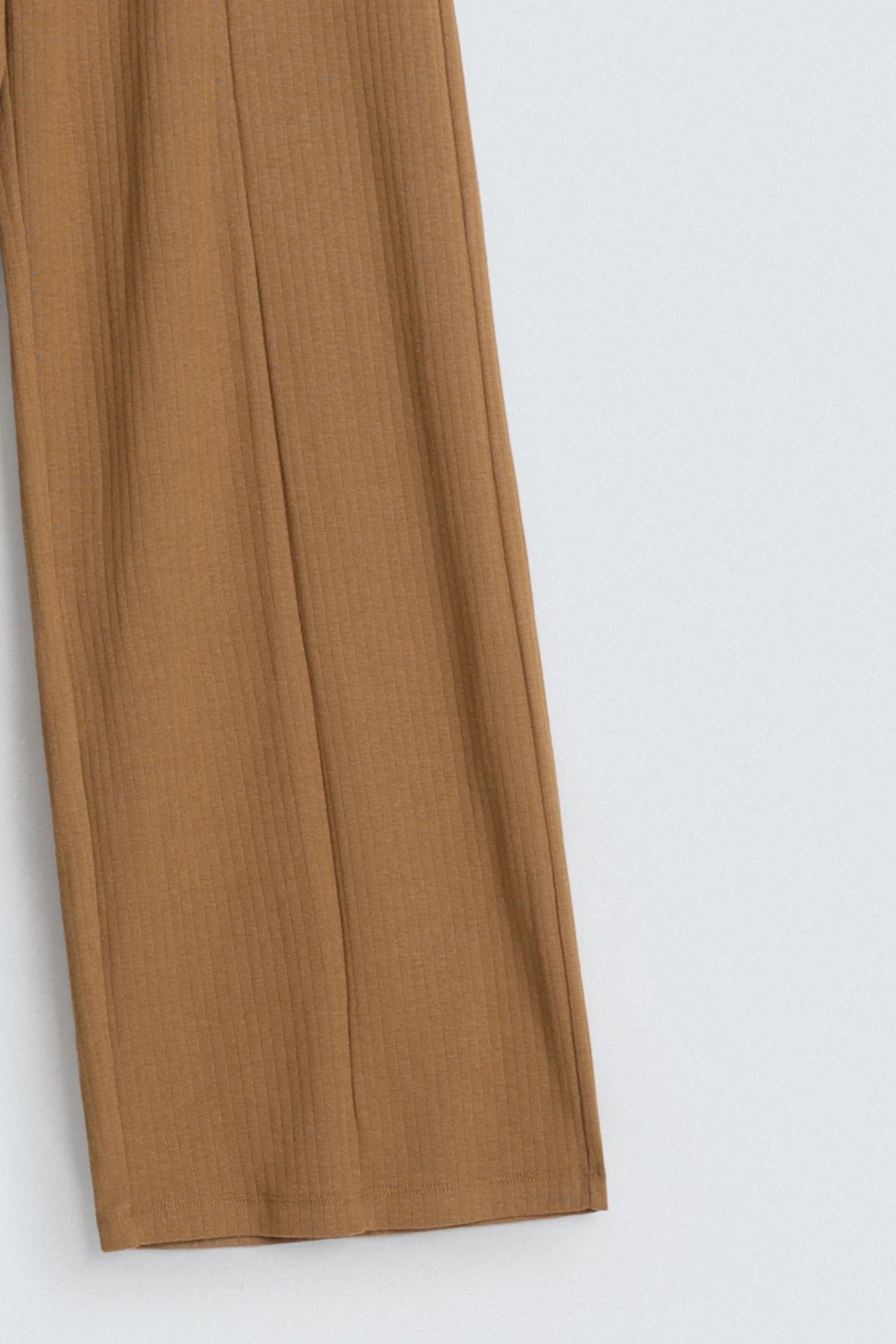 Straight Fit Ribbed Trousers - Image 6