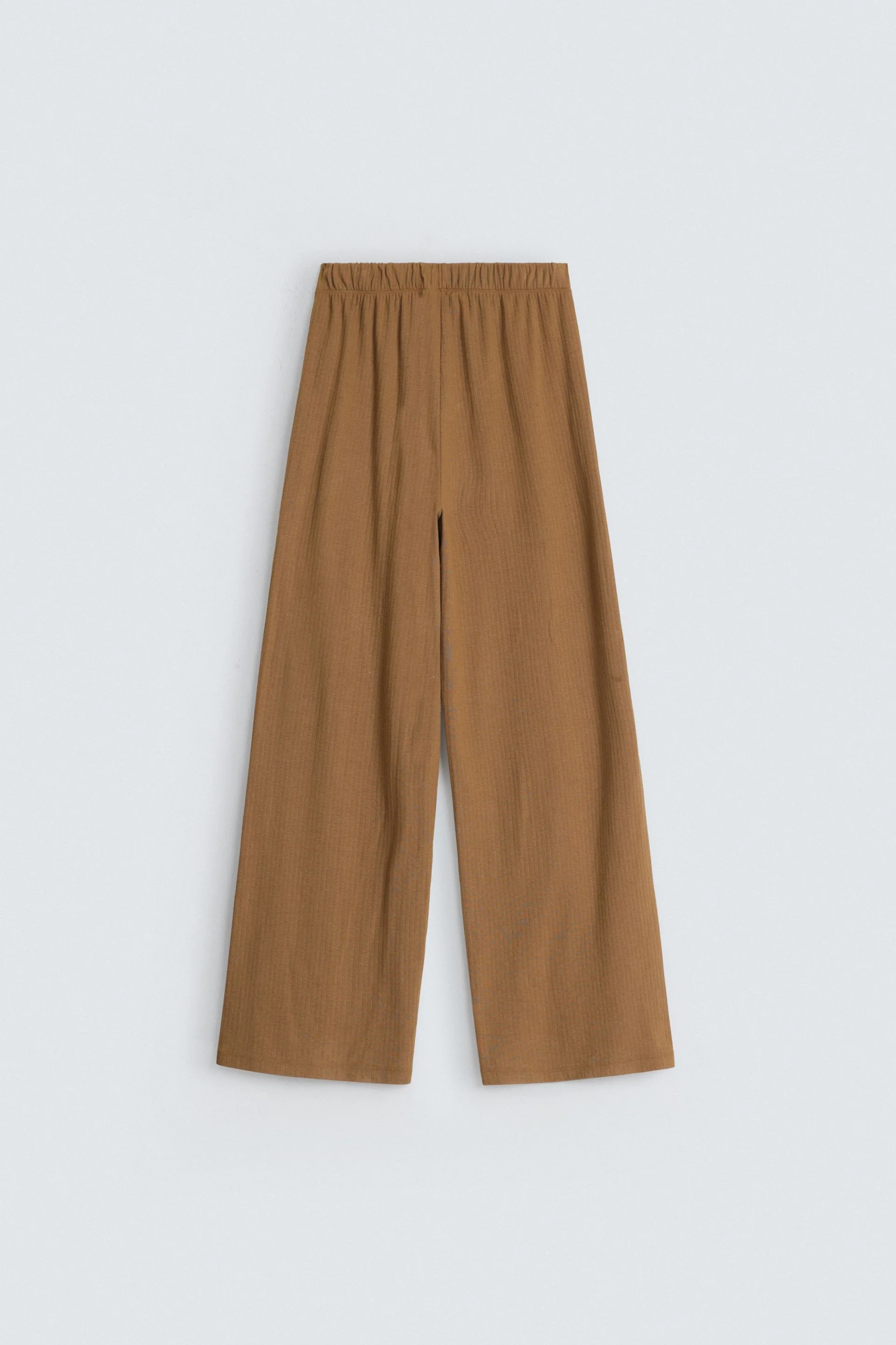 Straight Fit Ribbed Trousers - Image 7