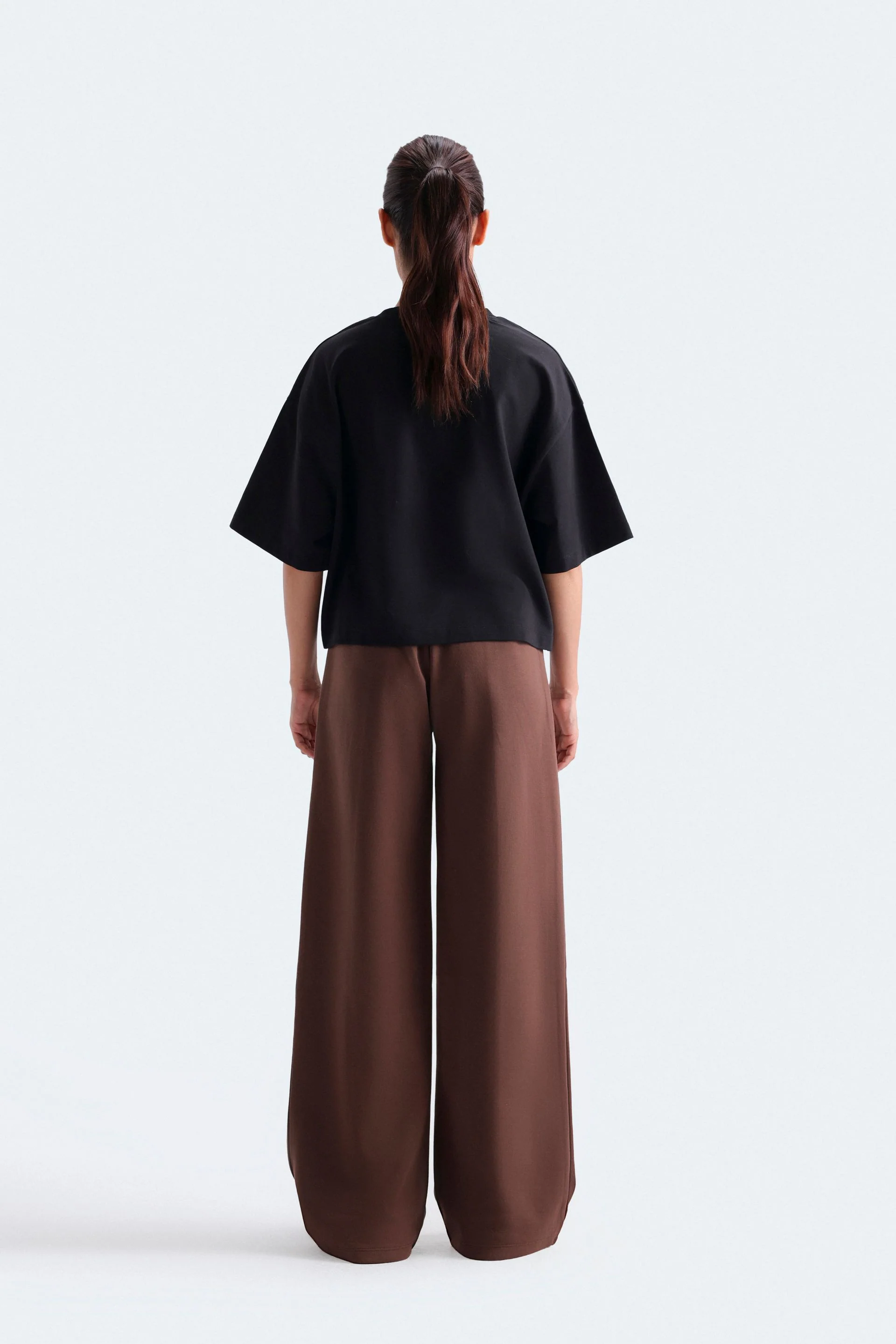 Pleated Straight Fit Trousers - Image 10