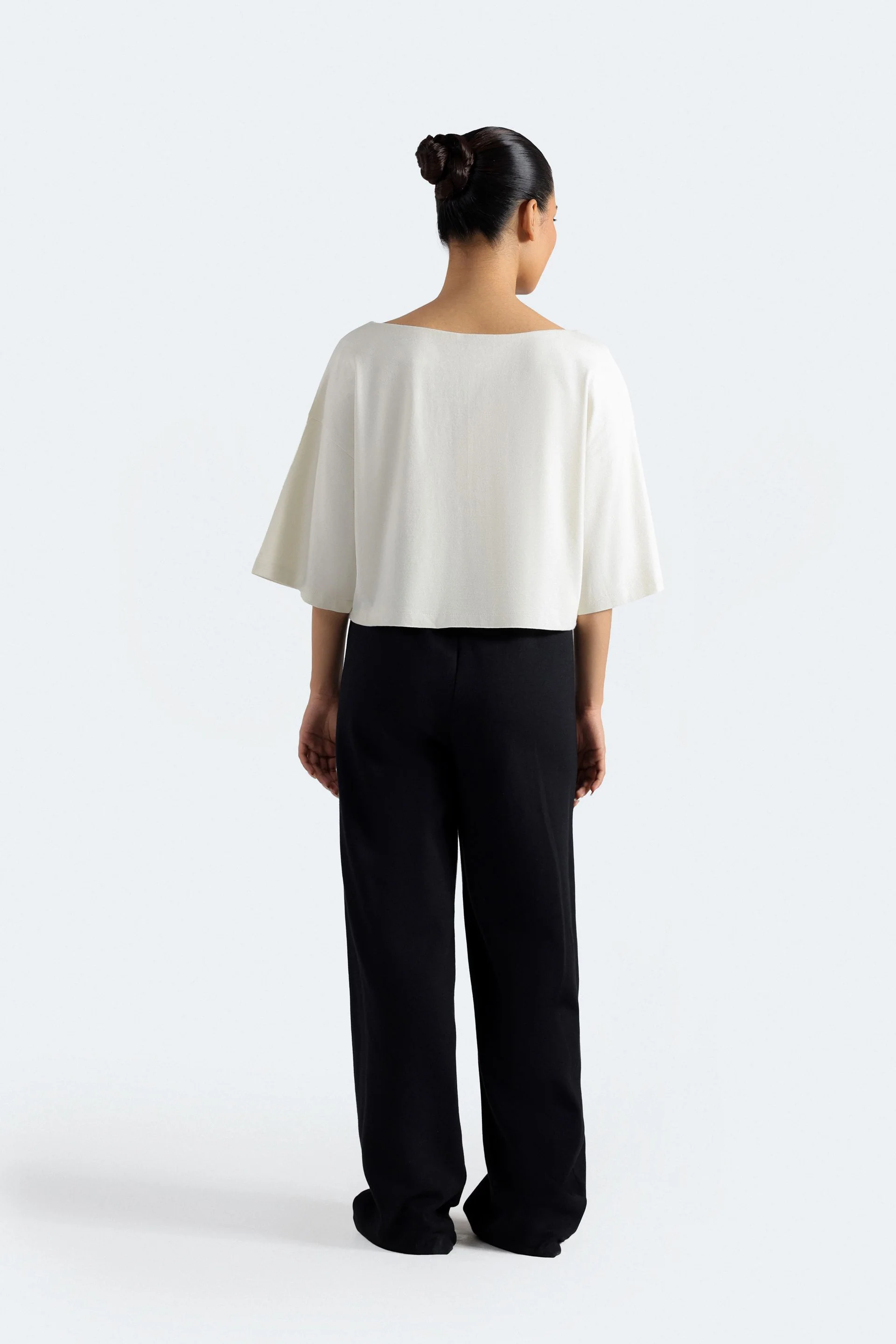 Pleated Straight Fit Trousers - Image 4