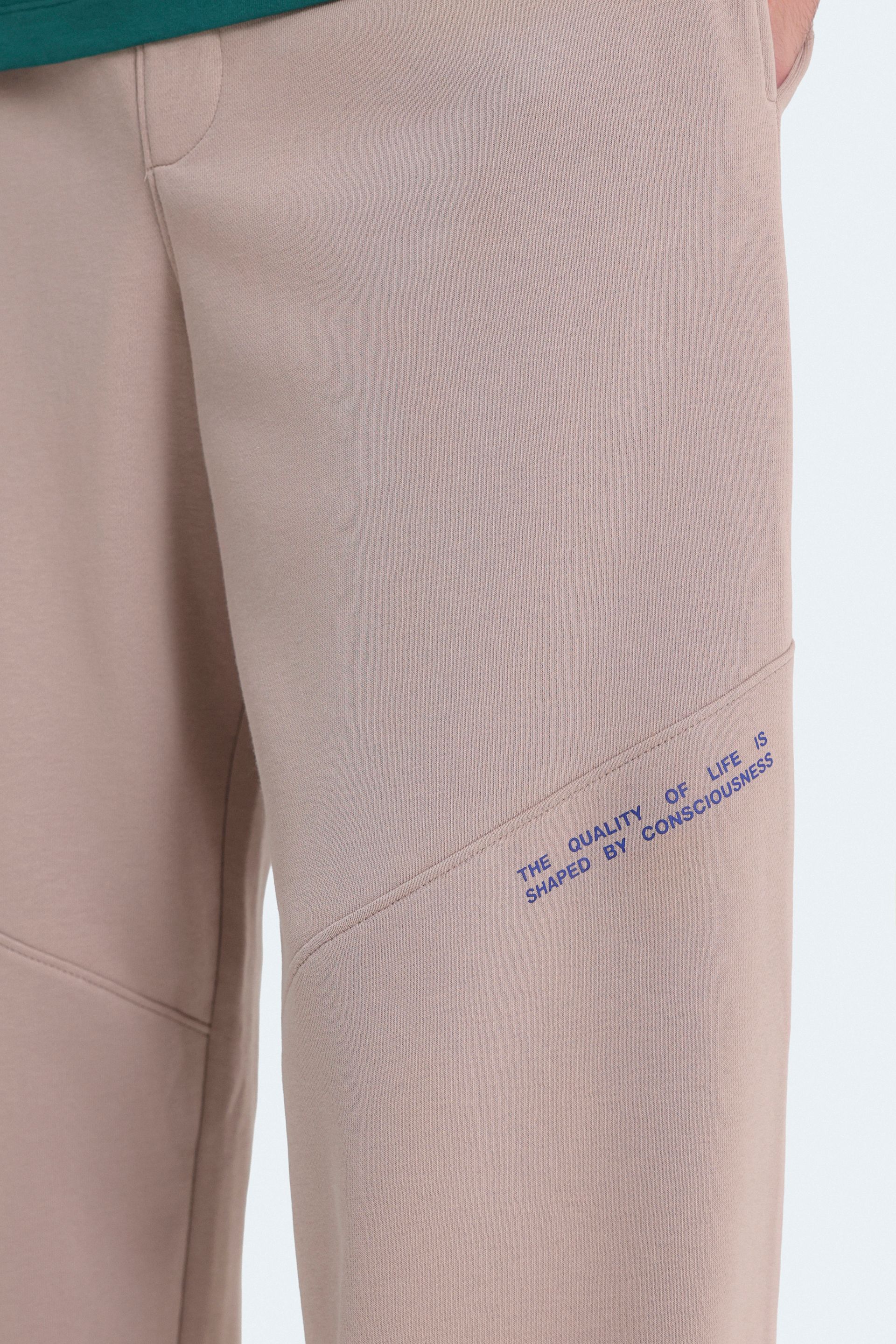 Slogan Print Jogger Trousers - Image 2