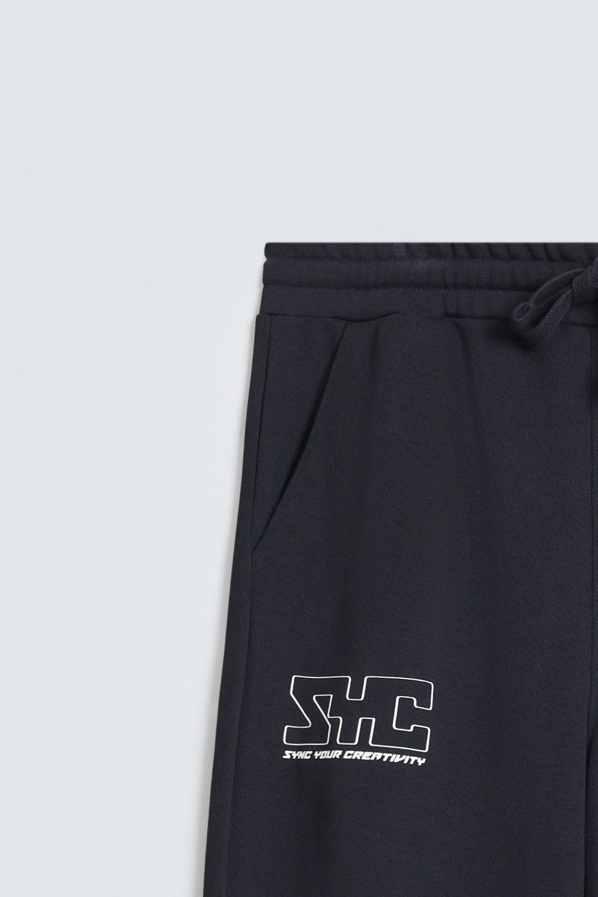 Slogan Print Jogger Trousers - Image 6