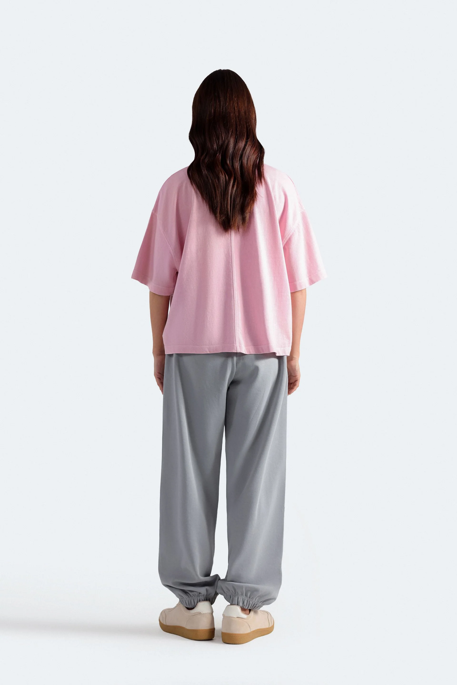 Loose Jogger Trousers With Seam Detail - Image 11