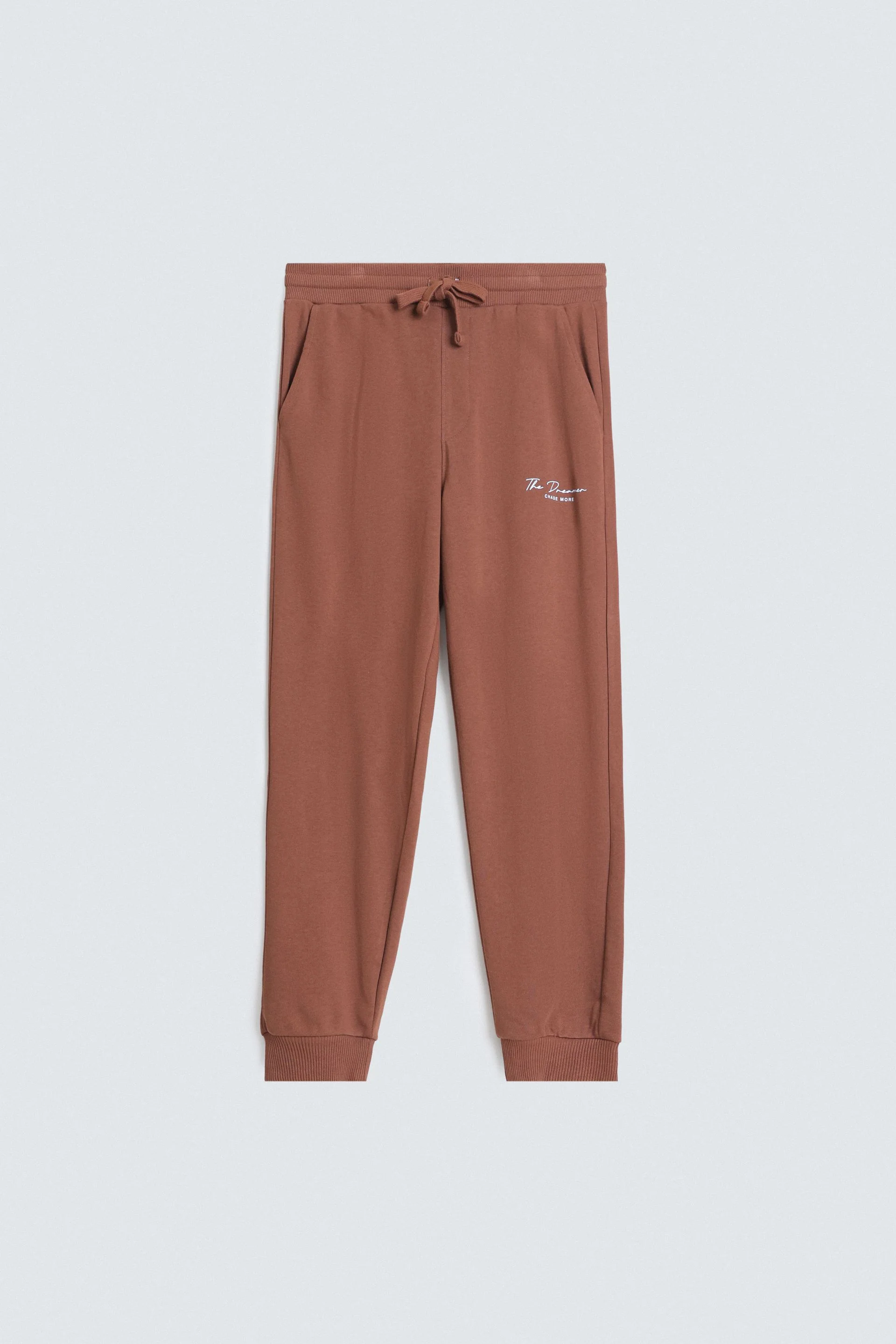 Slogan Print Jogger Trousers - Image 5