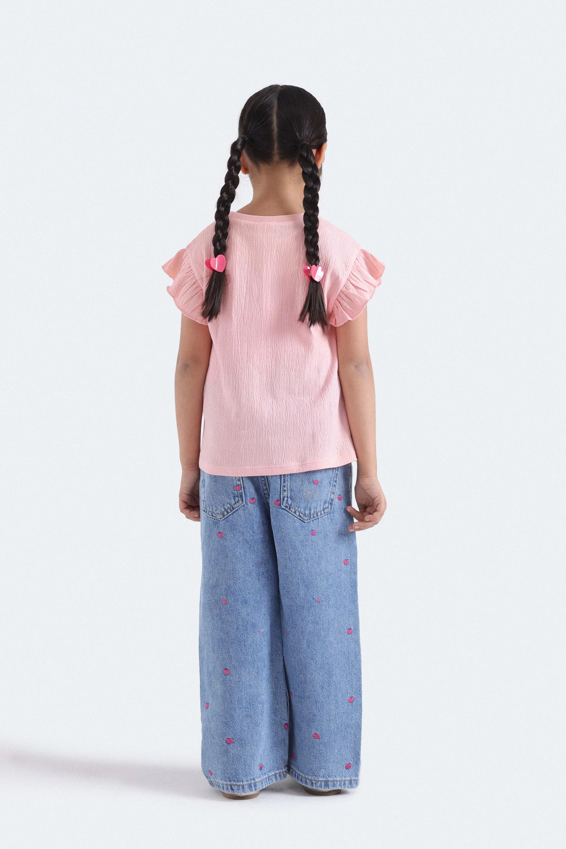 Graphic T-Shirt With Ruffle Detail - Image 6