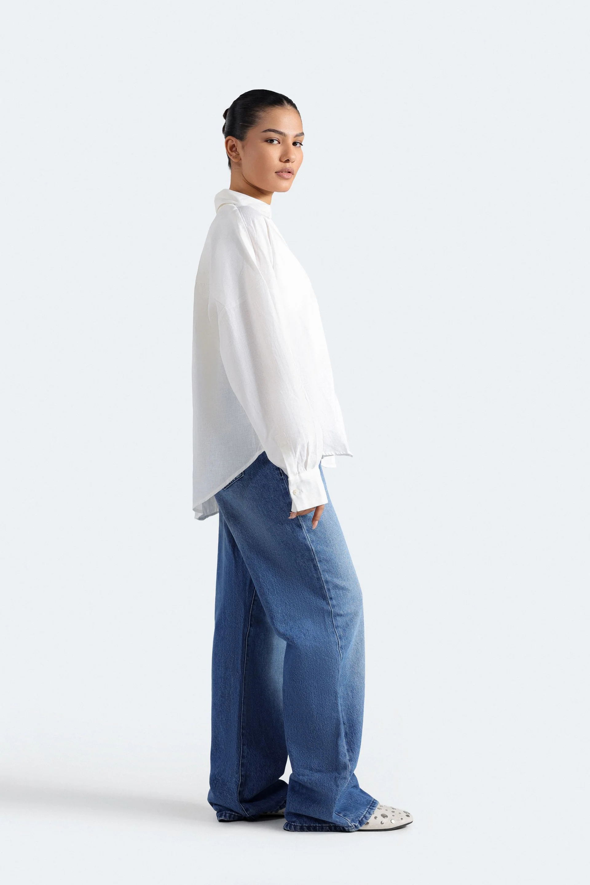 Wide Leg Jeans - Image 3