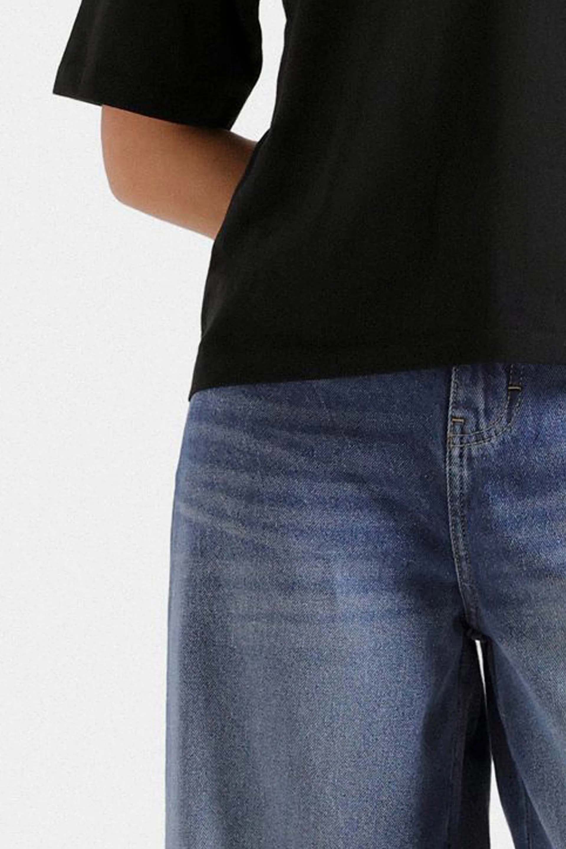 Wide Leg High Rise Jeans - Image 2