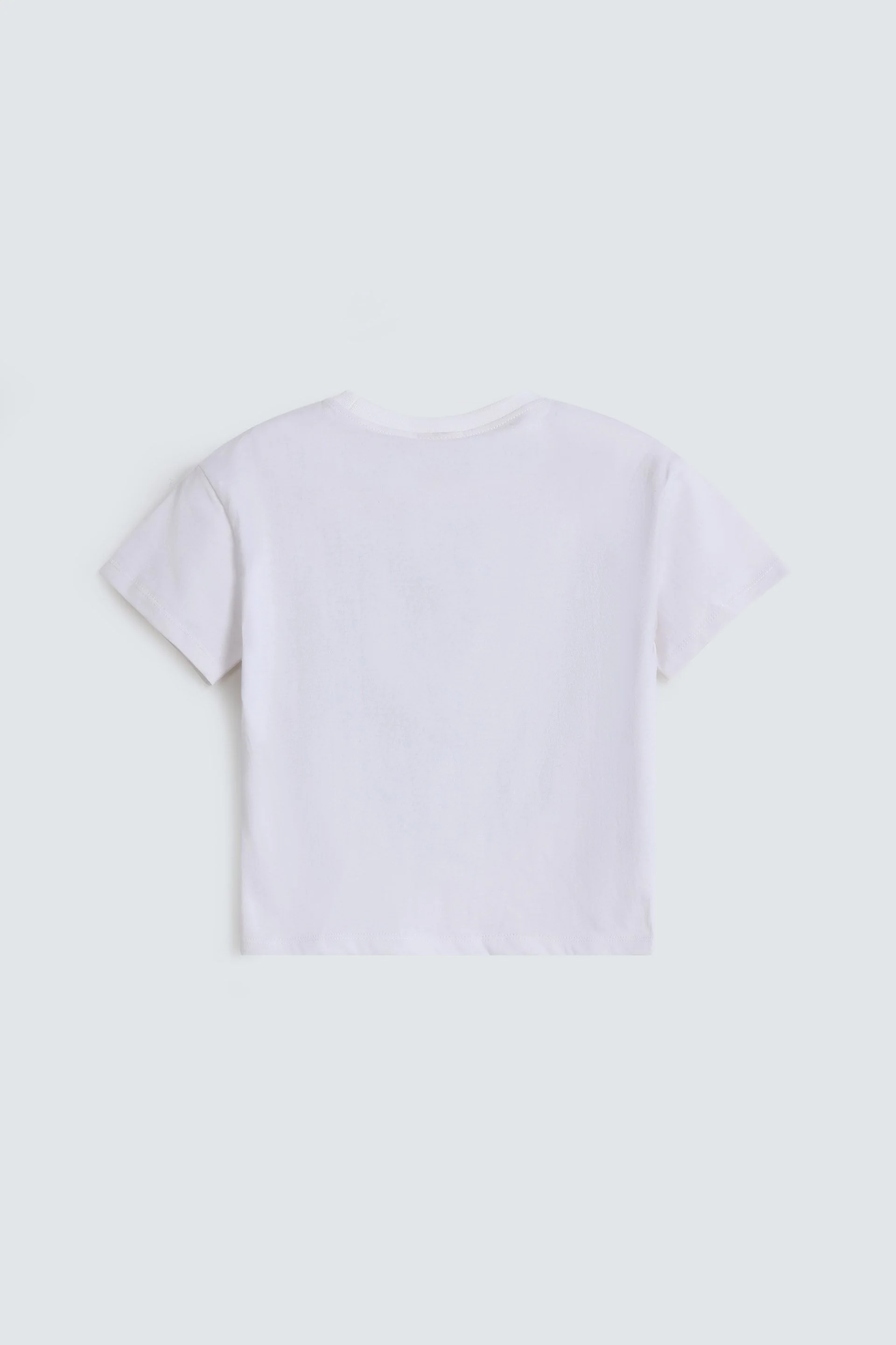 Cropped Applique Shirt - Image 3