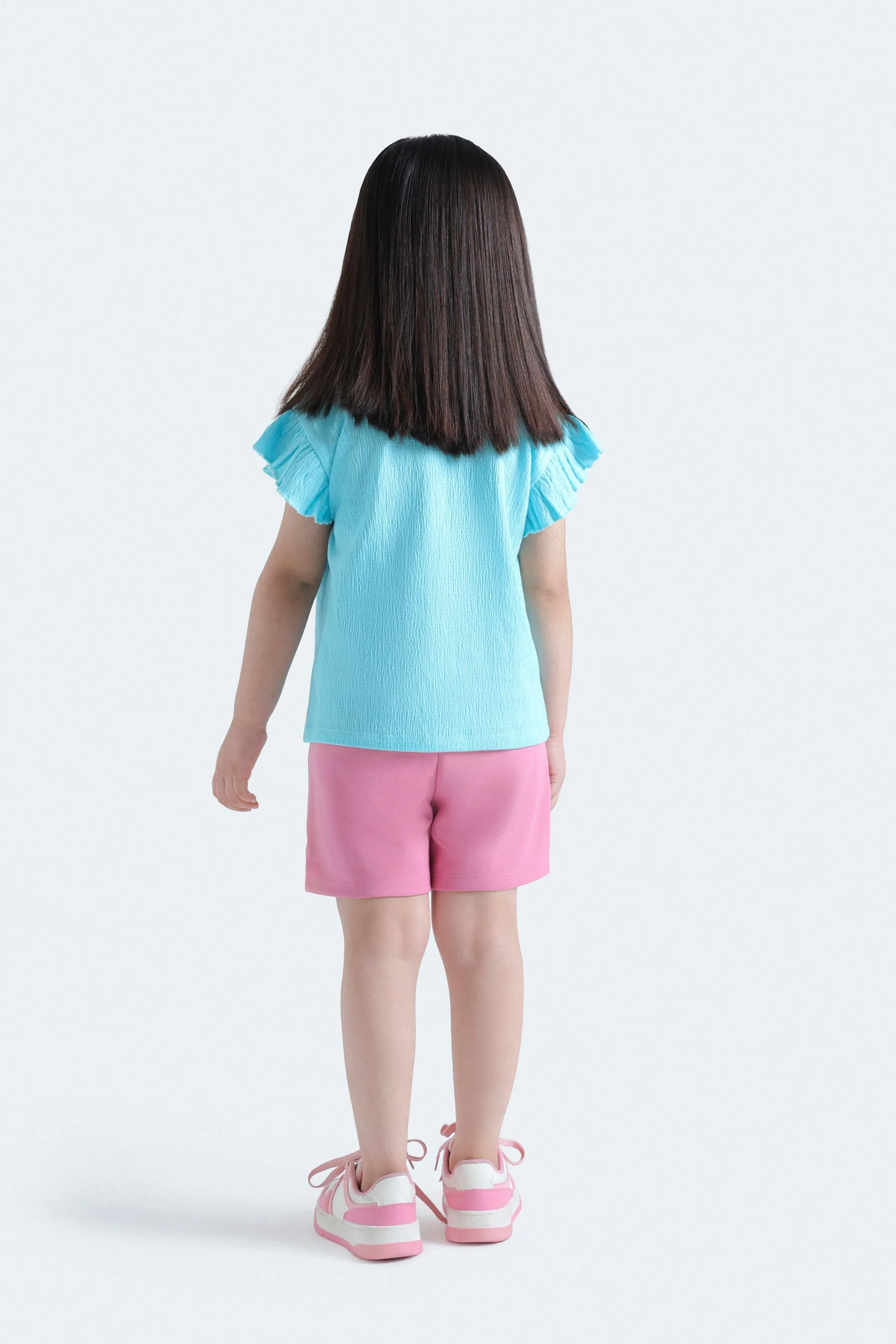 Graphic T-Shirt With Ruffle Sleeves - Image 3