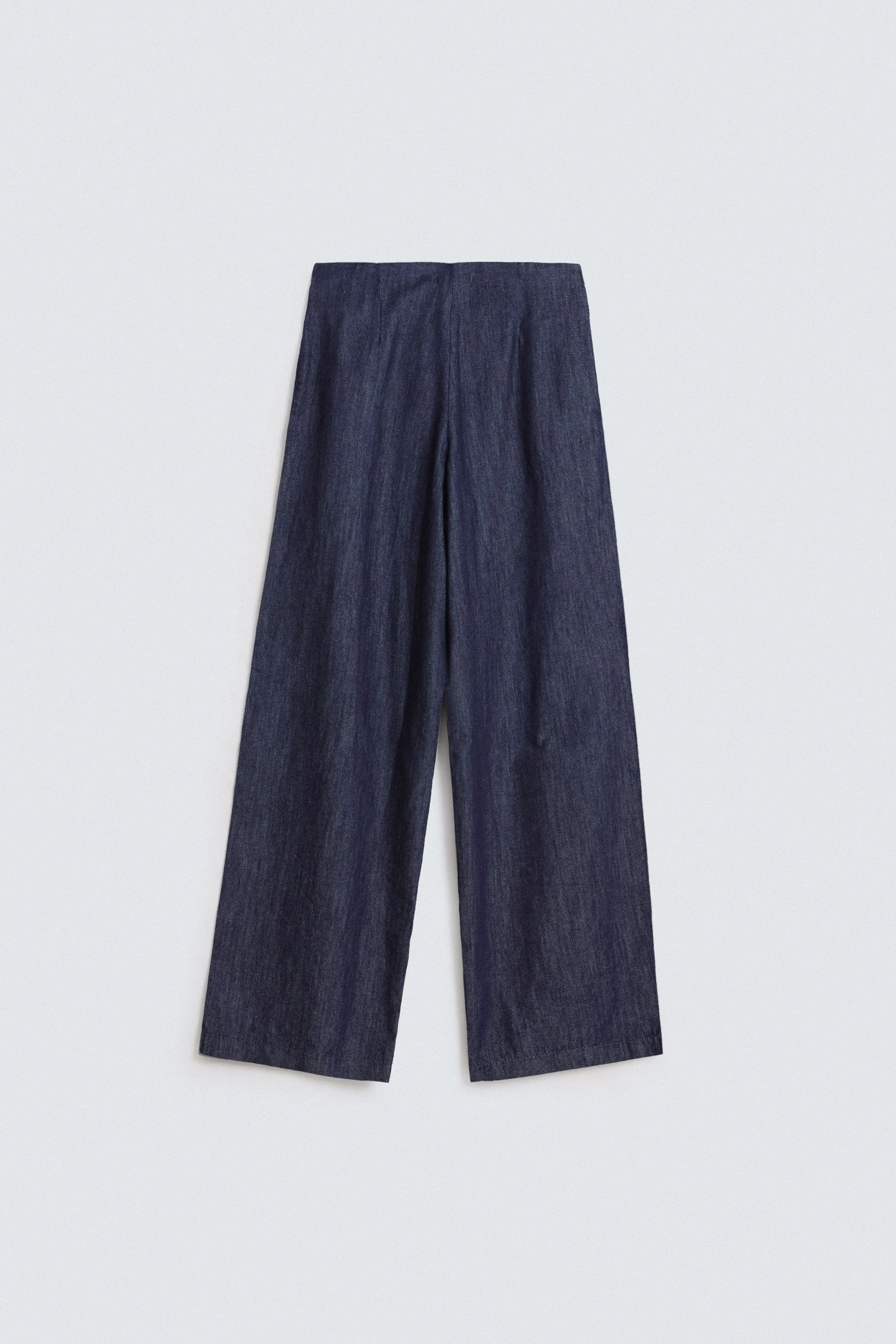 Wide Leg Paper-Bag Jeans - Image 8