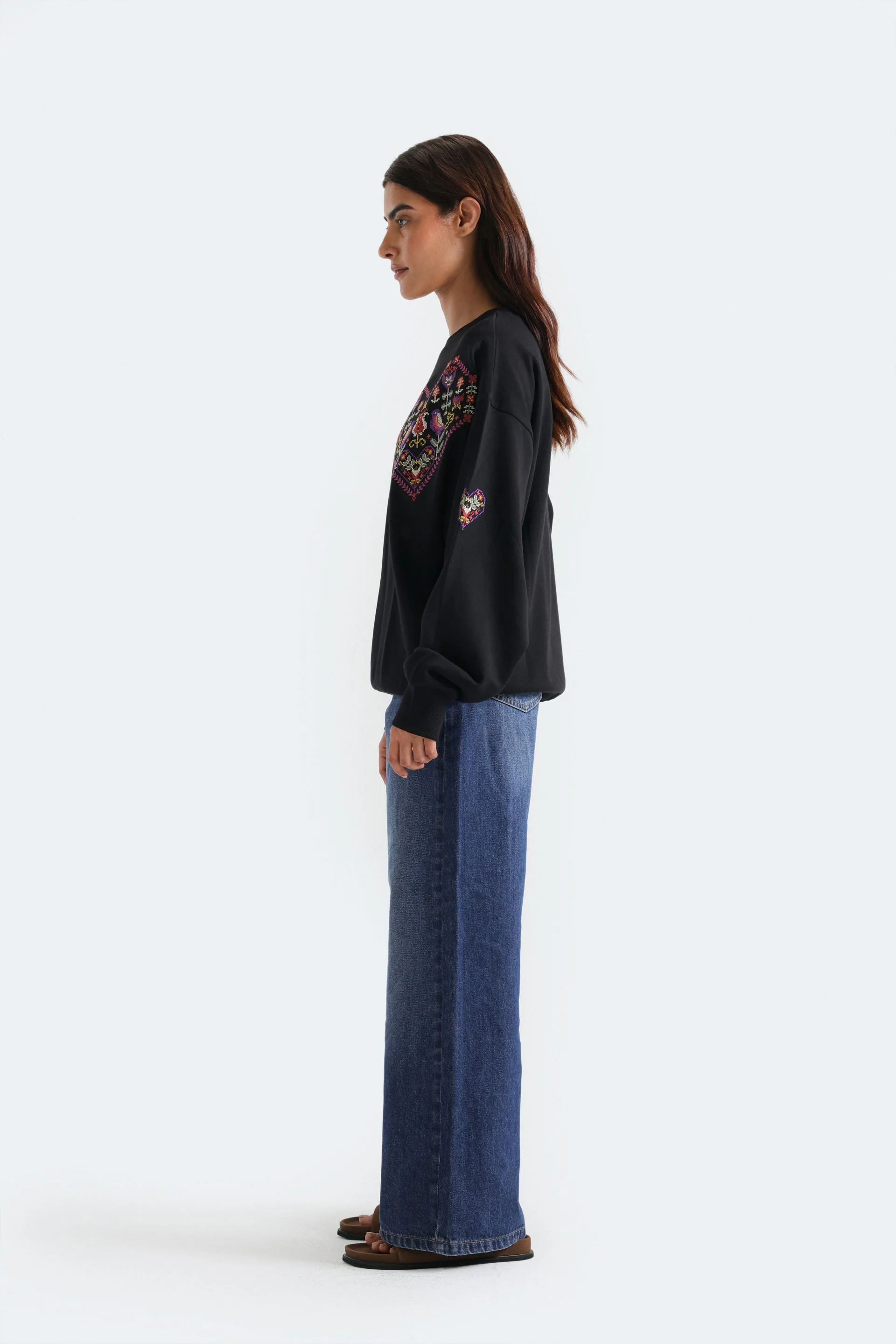 Wide Leg Jeans - Image 3